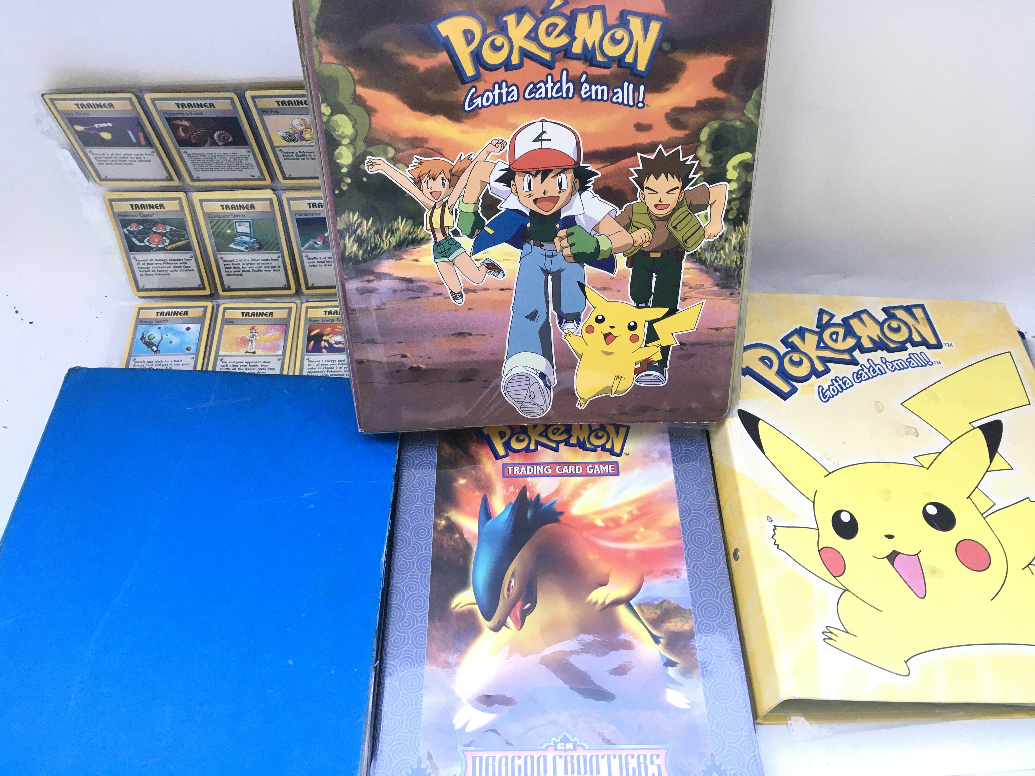 A Collection of Vintage Pokemon Cards.