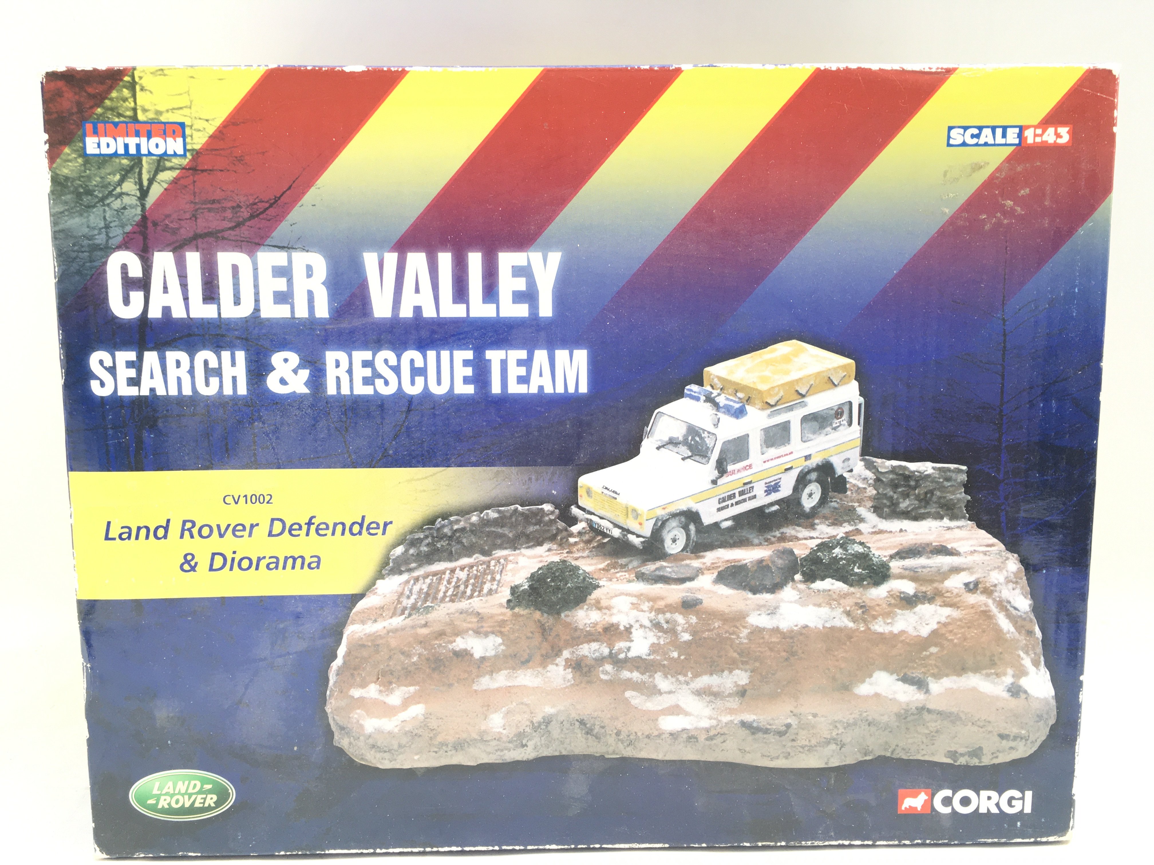 A Boxed Corgi Calder Valley Search And Rescue Team #CV1002.