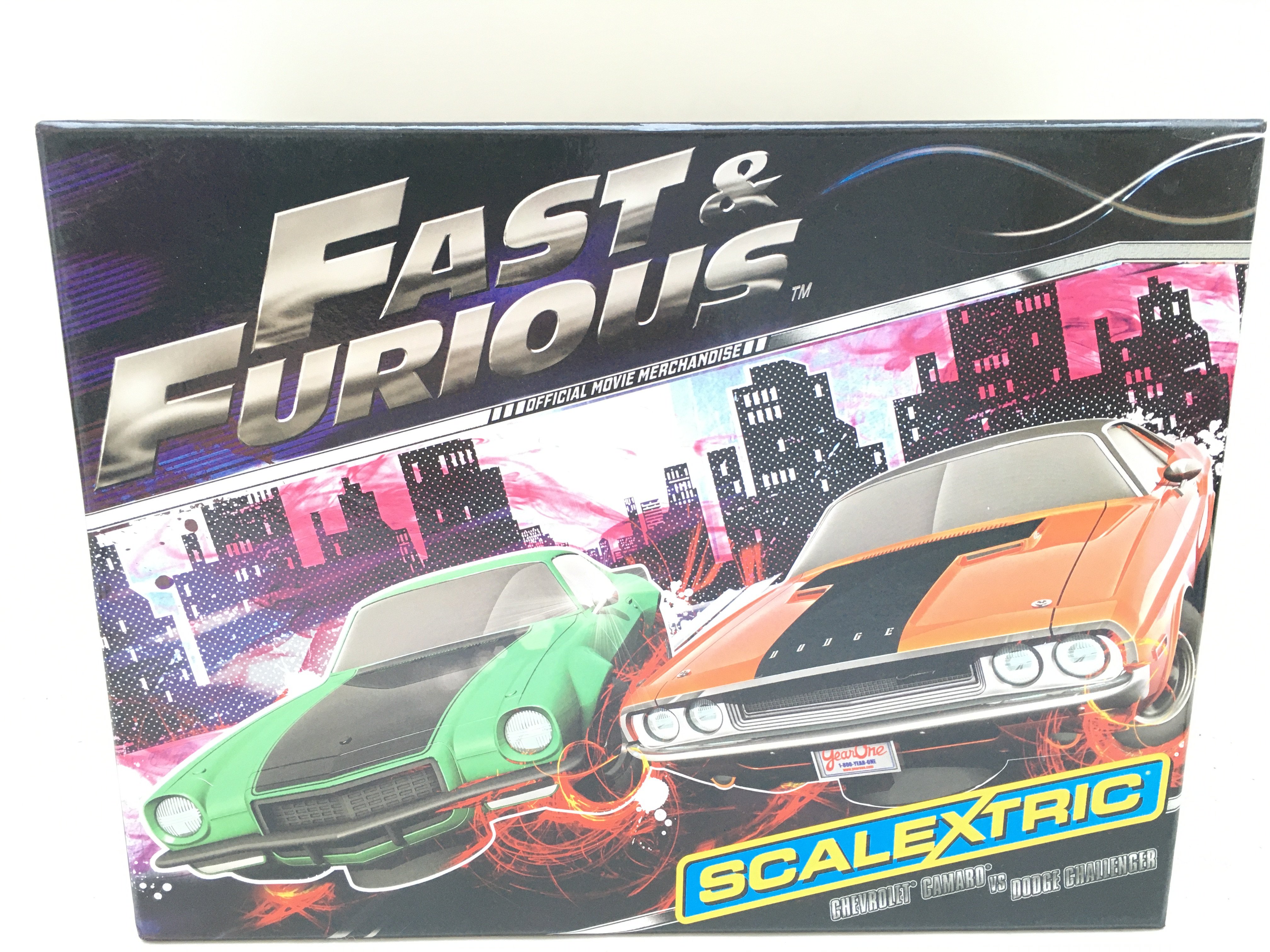 A Boxed Scalextric Fast And Furious Set.