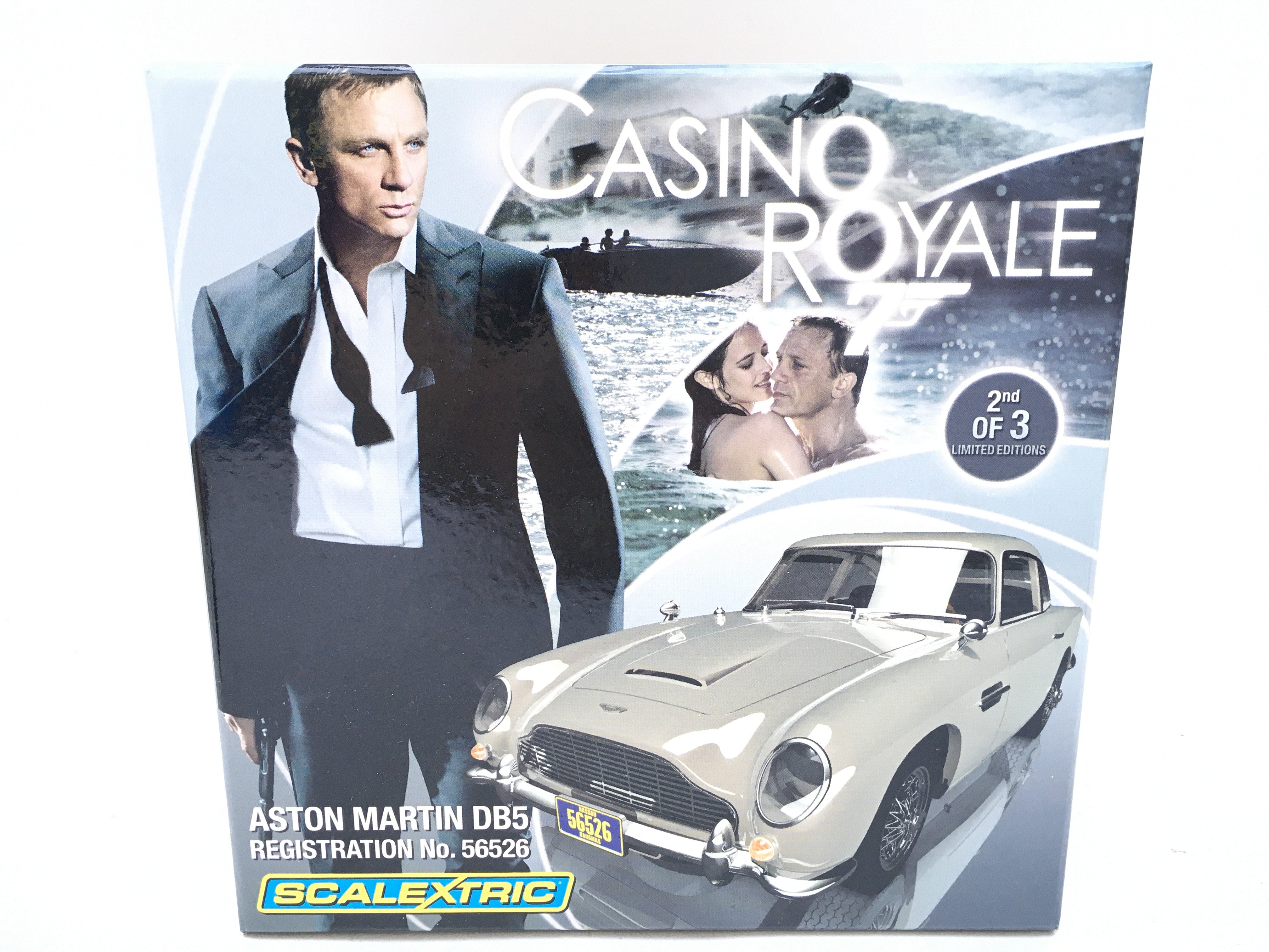 A Boxed Scalextric James Bond Aston Martin DB5.