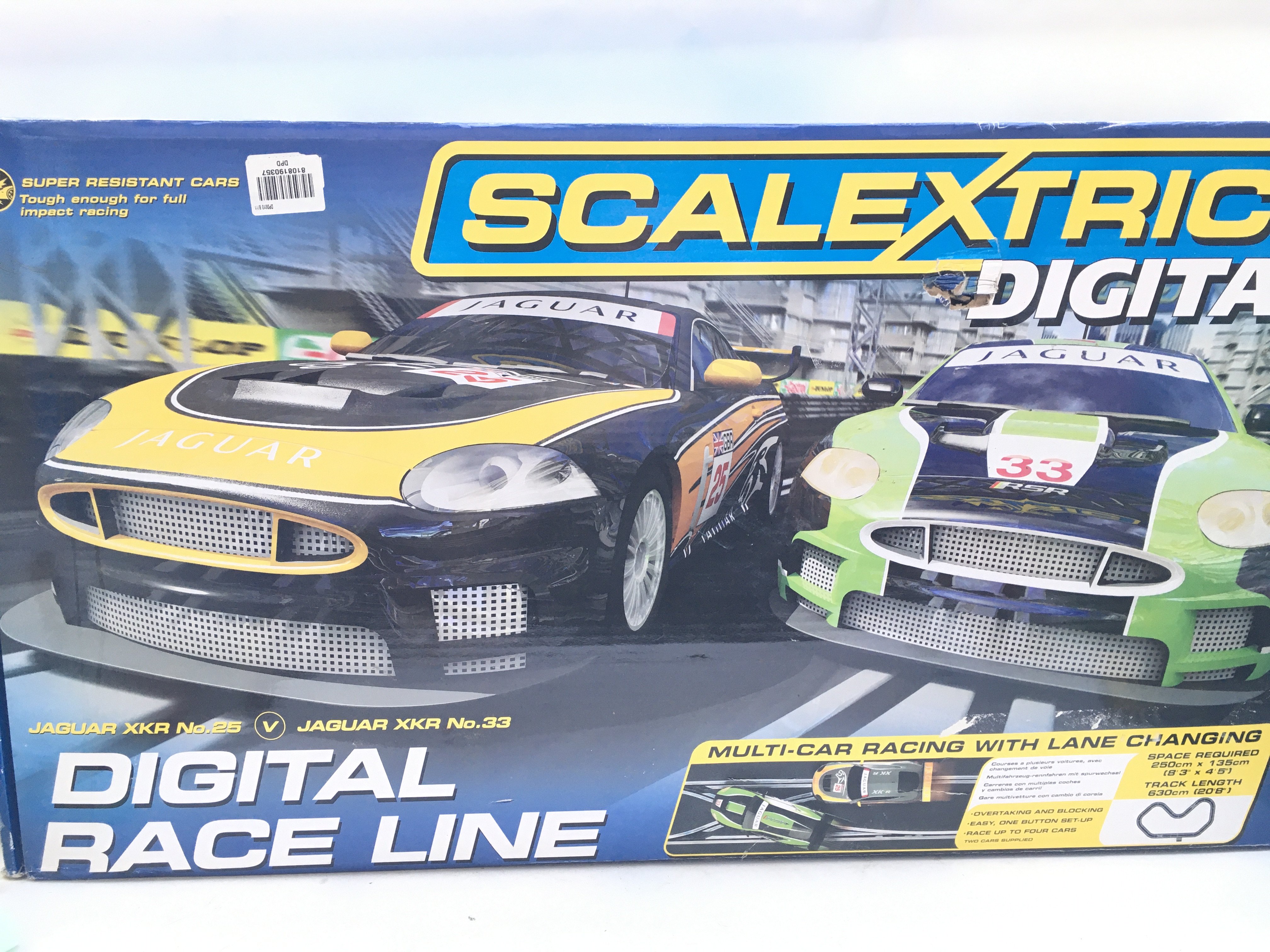 A Boxed Scalextric Digital Race Line Set.