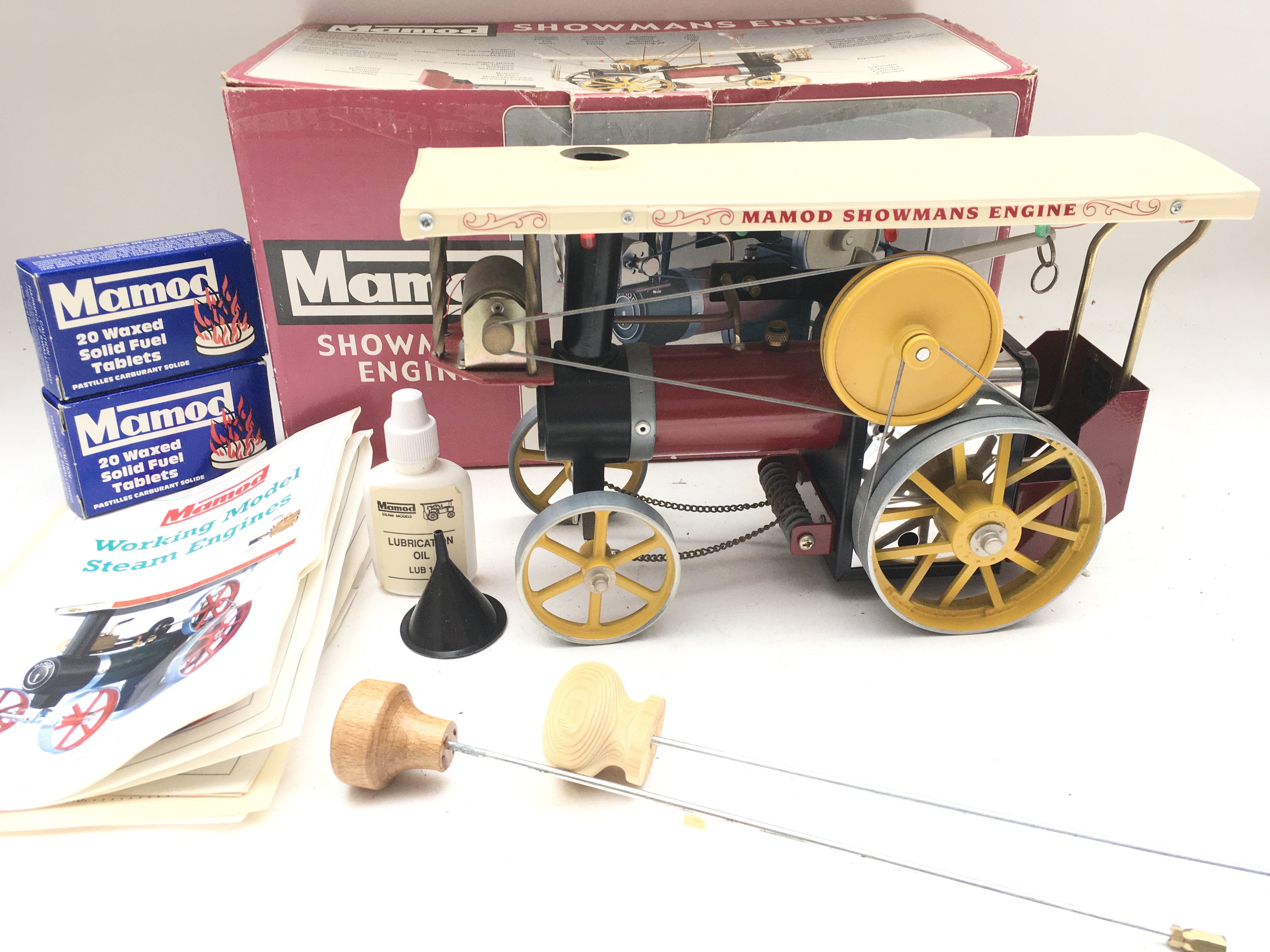 A Boxed Mamod Showman's Engine. Un Fired. In Good Condition. No Reserve.