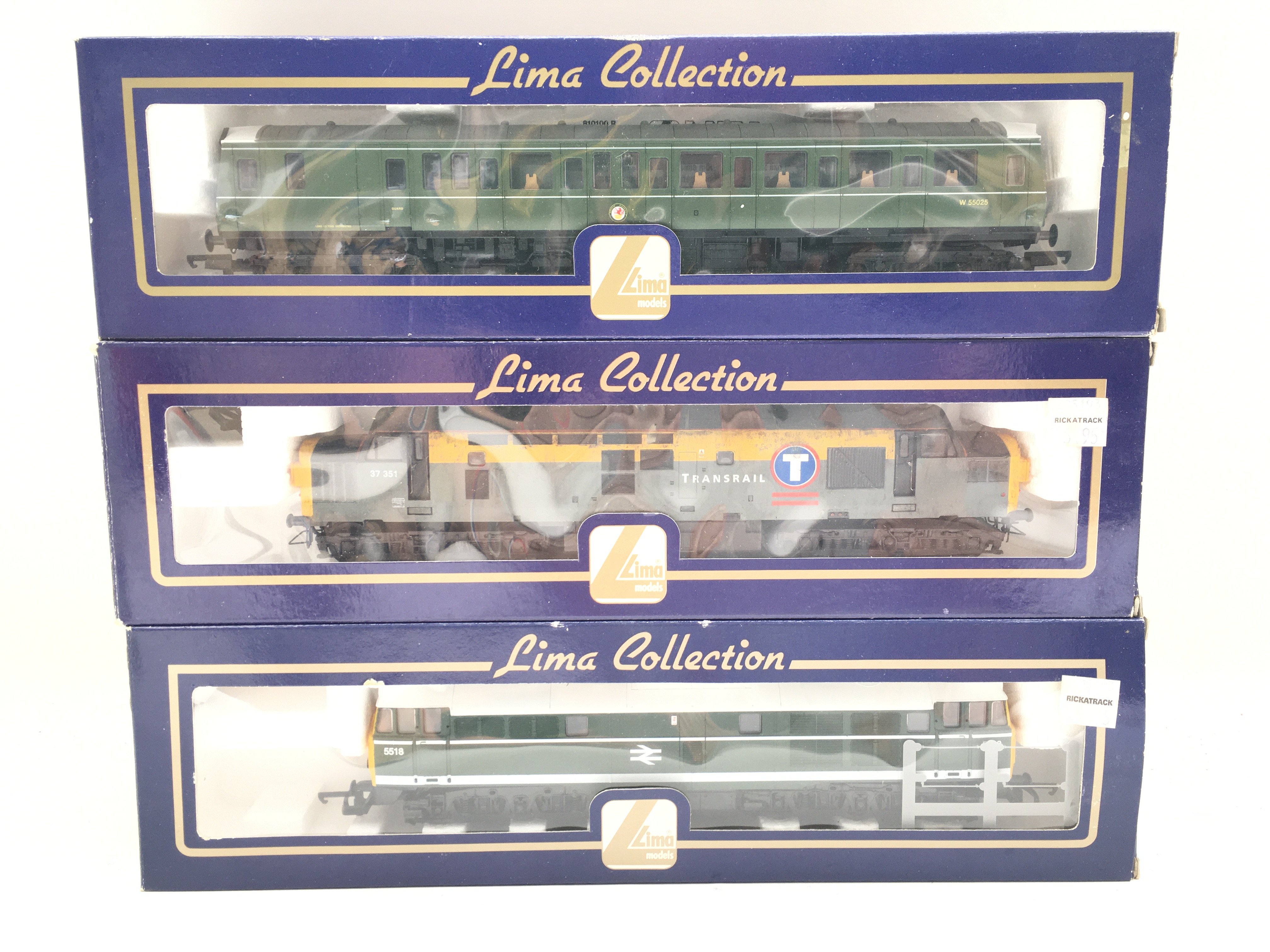 3 Boxed Lima 00 Gauge Locomotives. All Diesel.