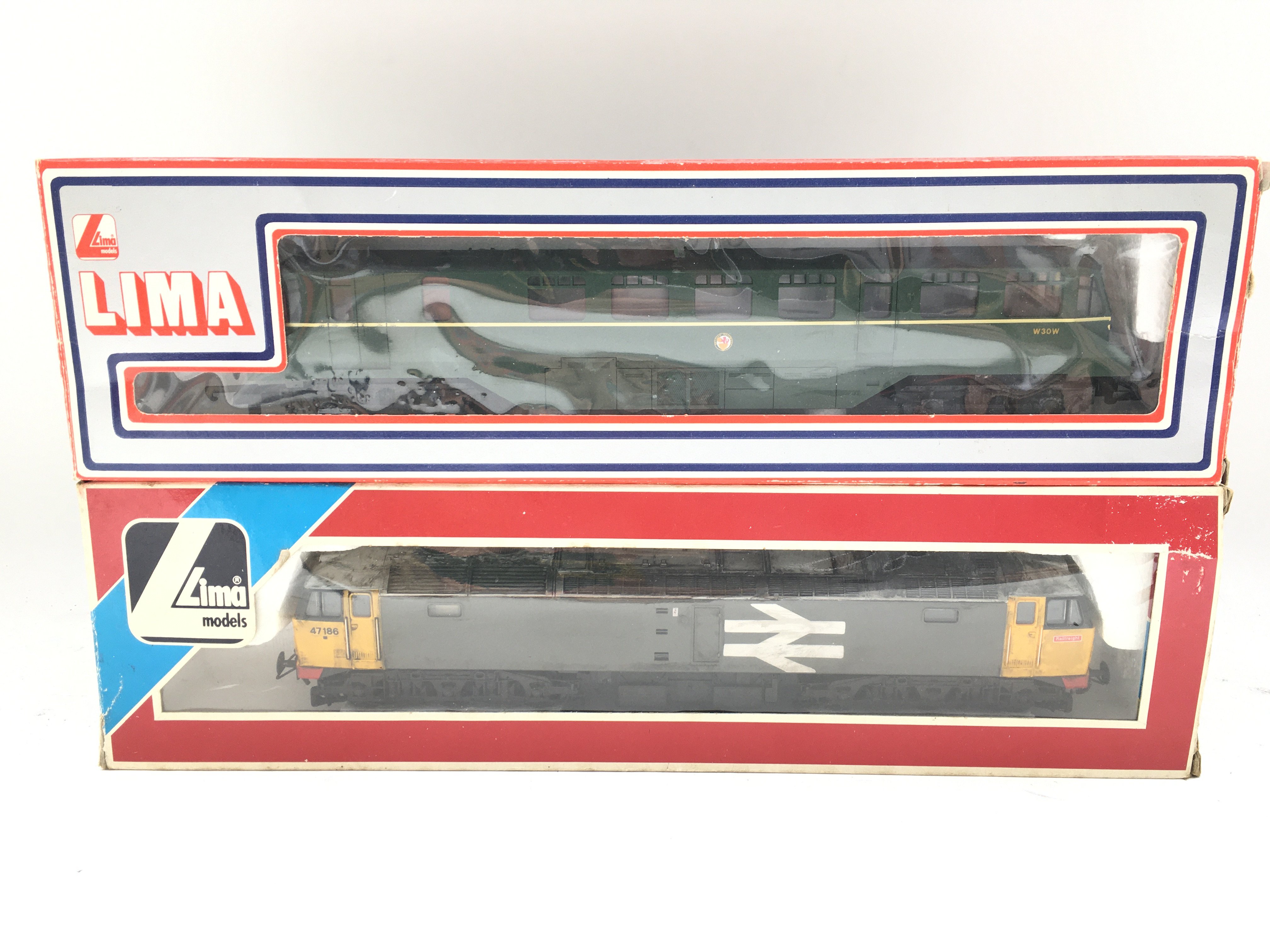 2 X Boxed Lima 00 gauge Locomotives. Both Diesel.