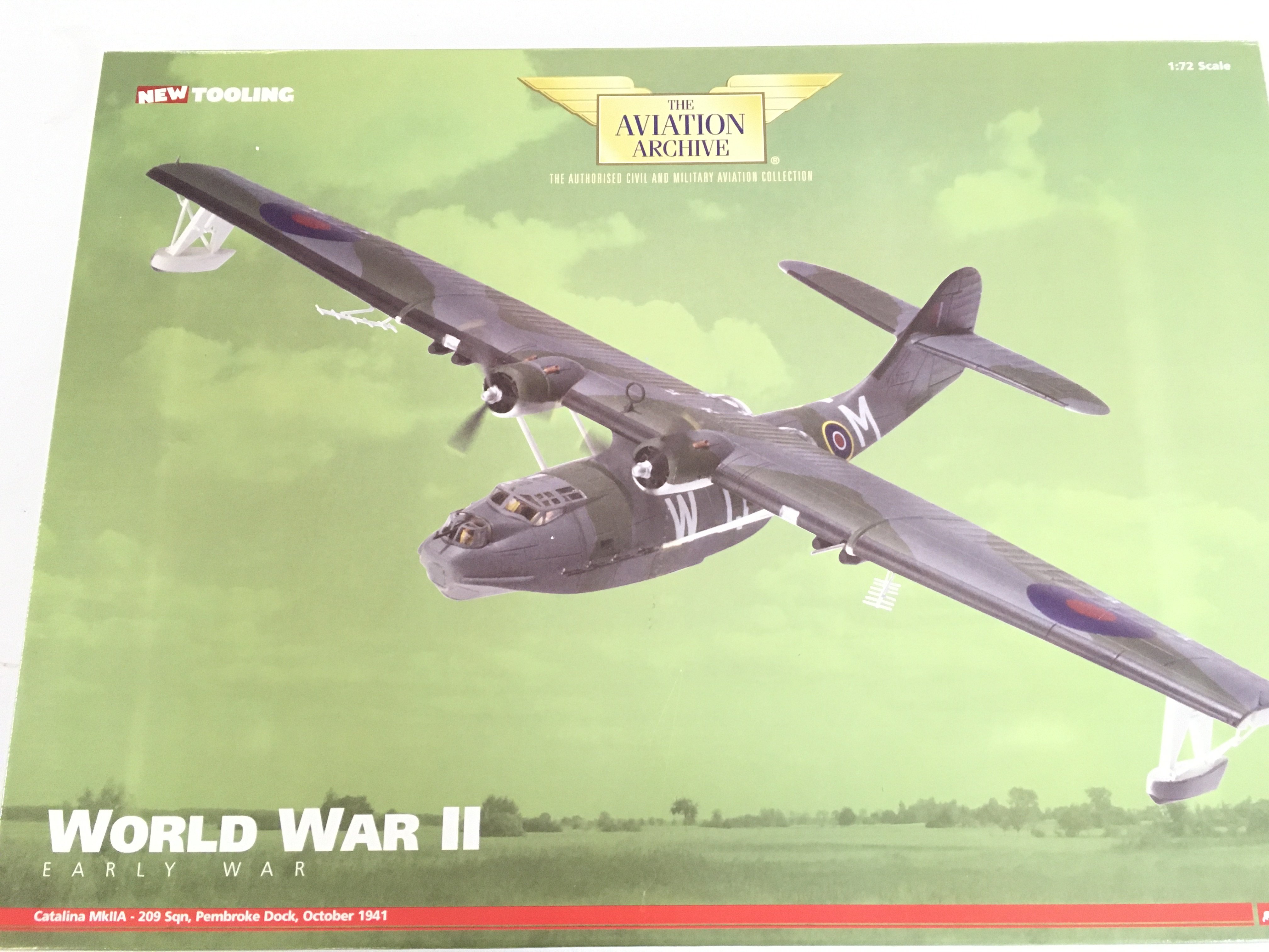 A Boxed Corgi Aviation Archive Catalina MKIIA. #AA36101. 1/72 Scale No Reserve.