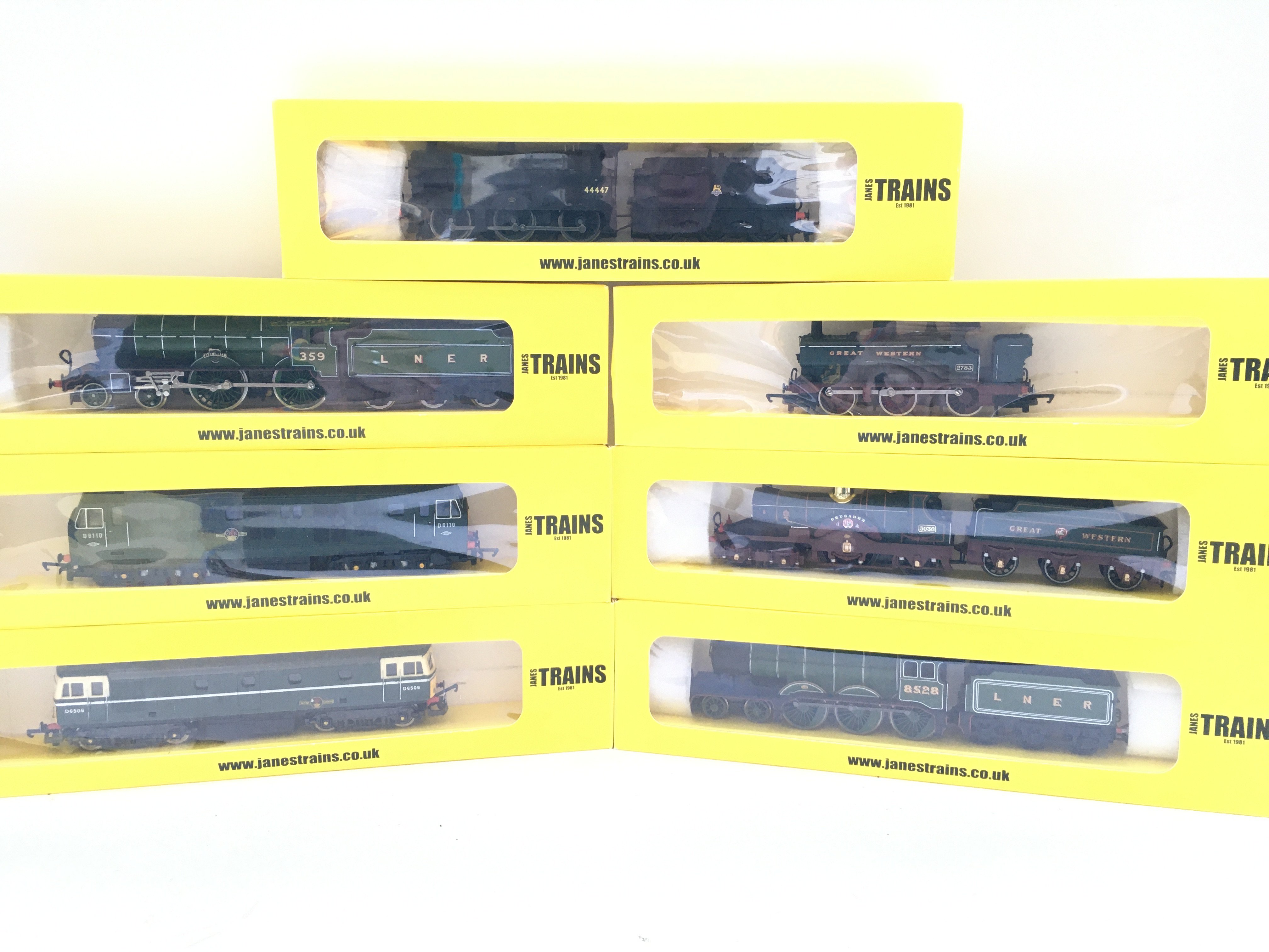 7 X 00 Gauge Locomotives. Including Hornby And Lima. No Reserve.