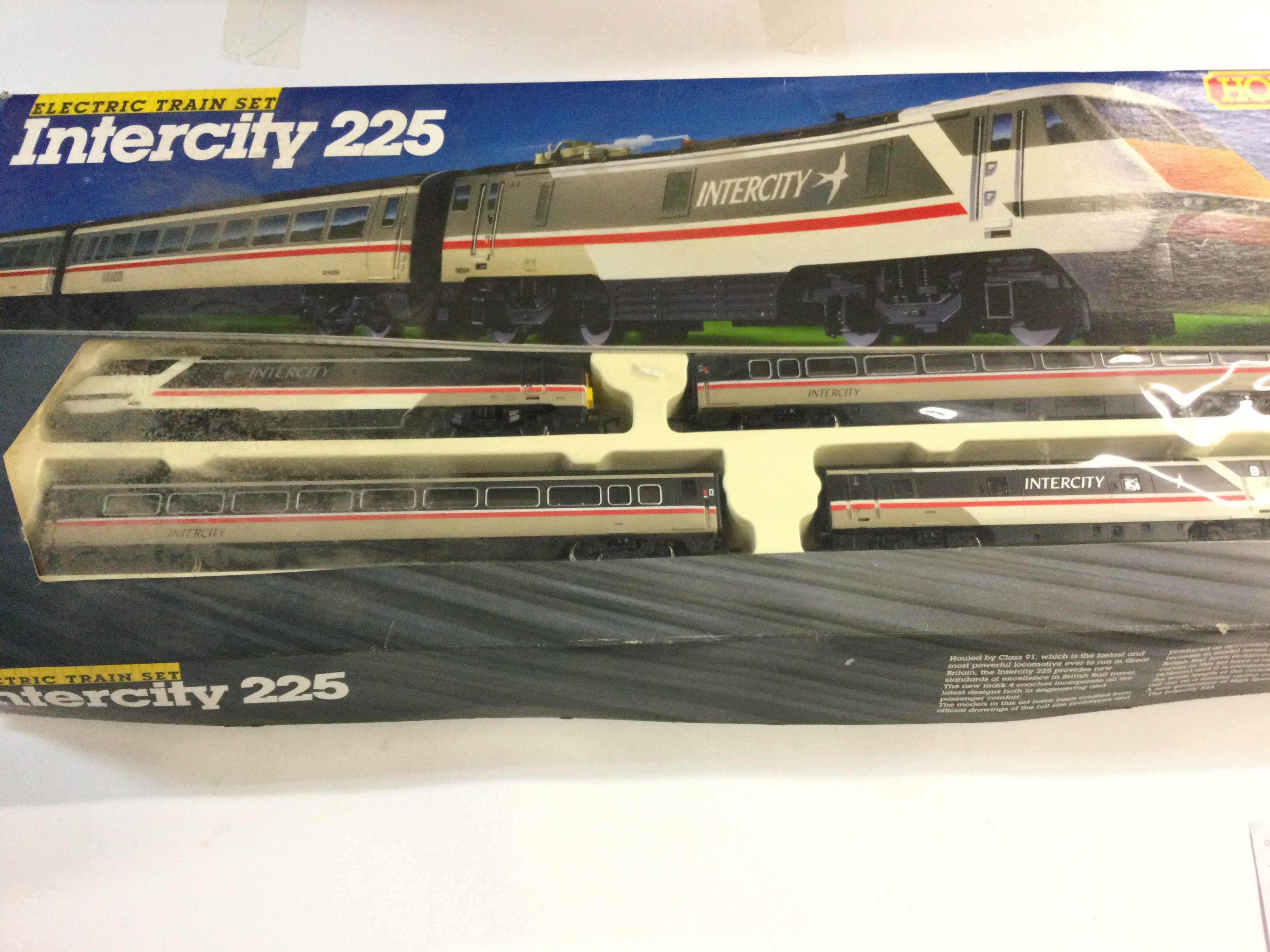 A Boxed Hornby 00 Gauge Intercity 225 Set.