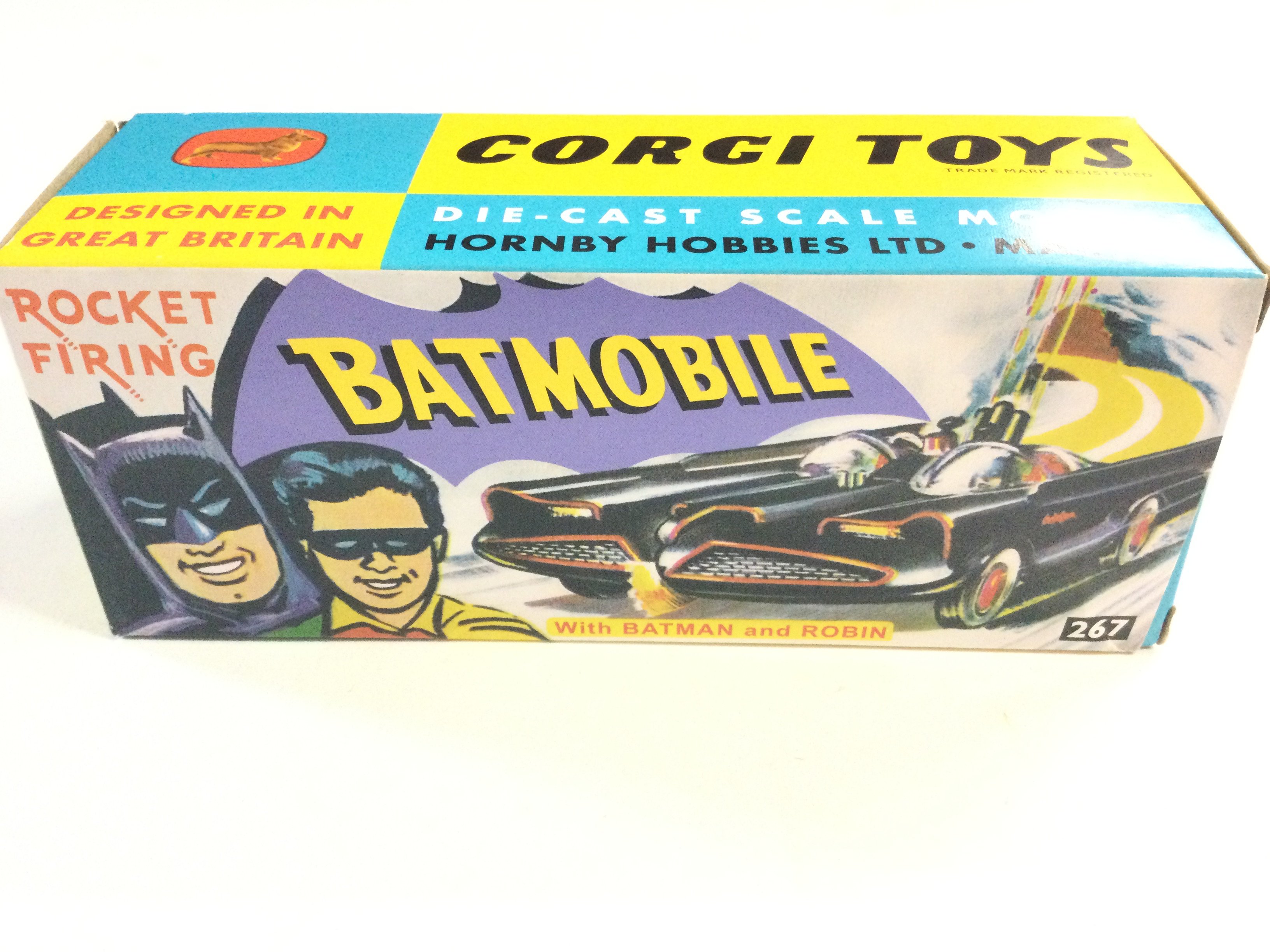 A Boxed Corgi Model Club Batmobile Gloss Version #267.