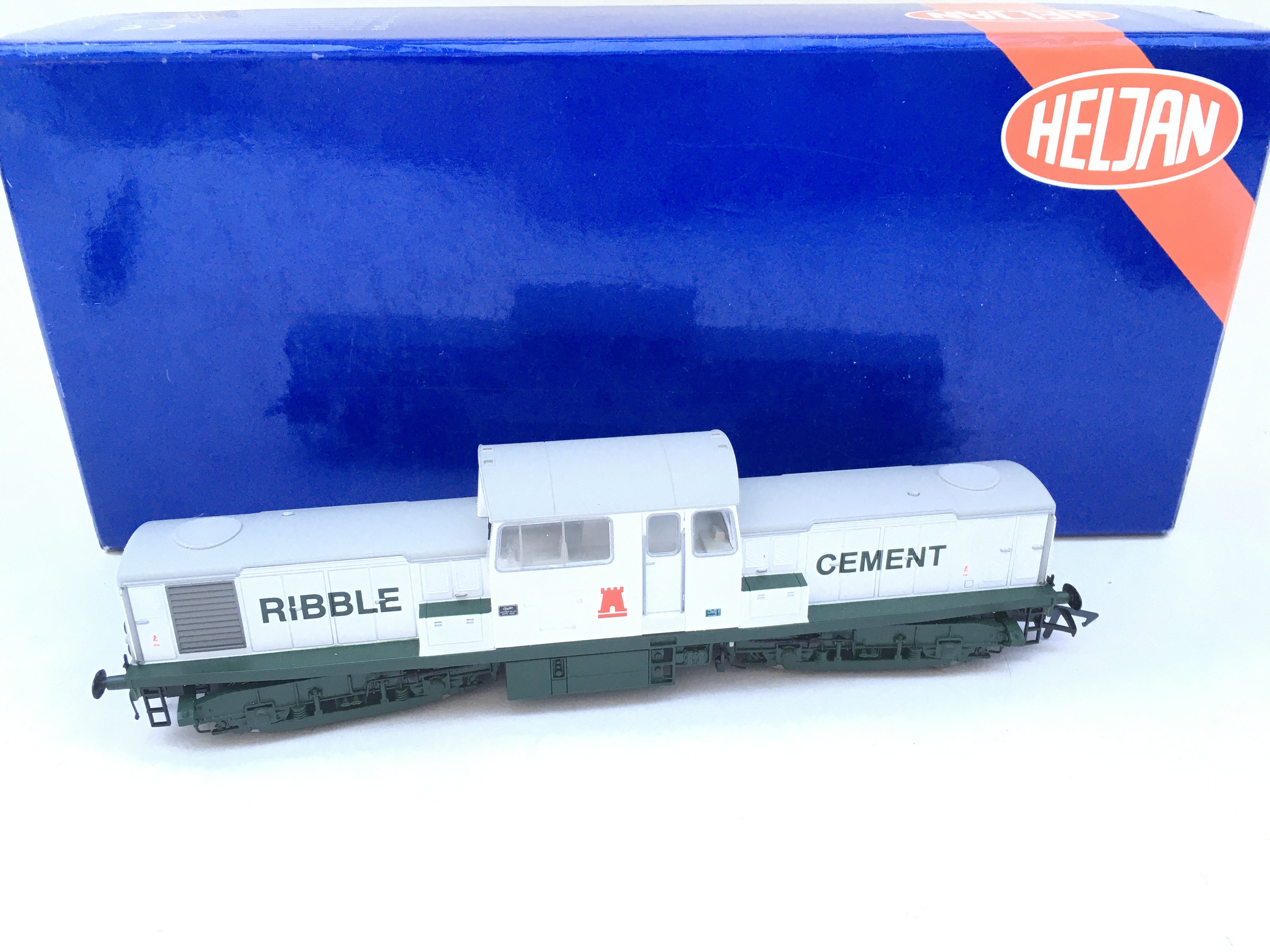 A Boxed Heljan 00 Gauge 17 Diesel In Ribble Cement Livery. No Reserve.
