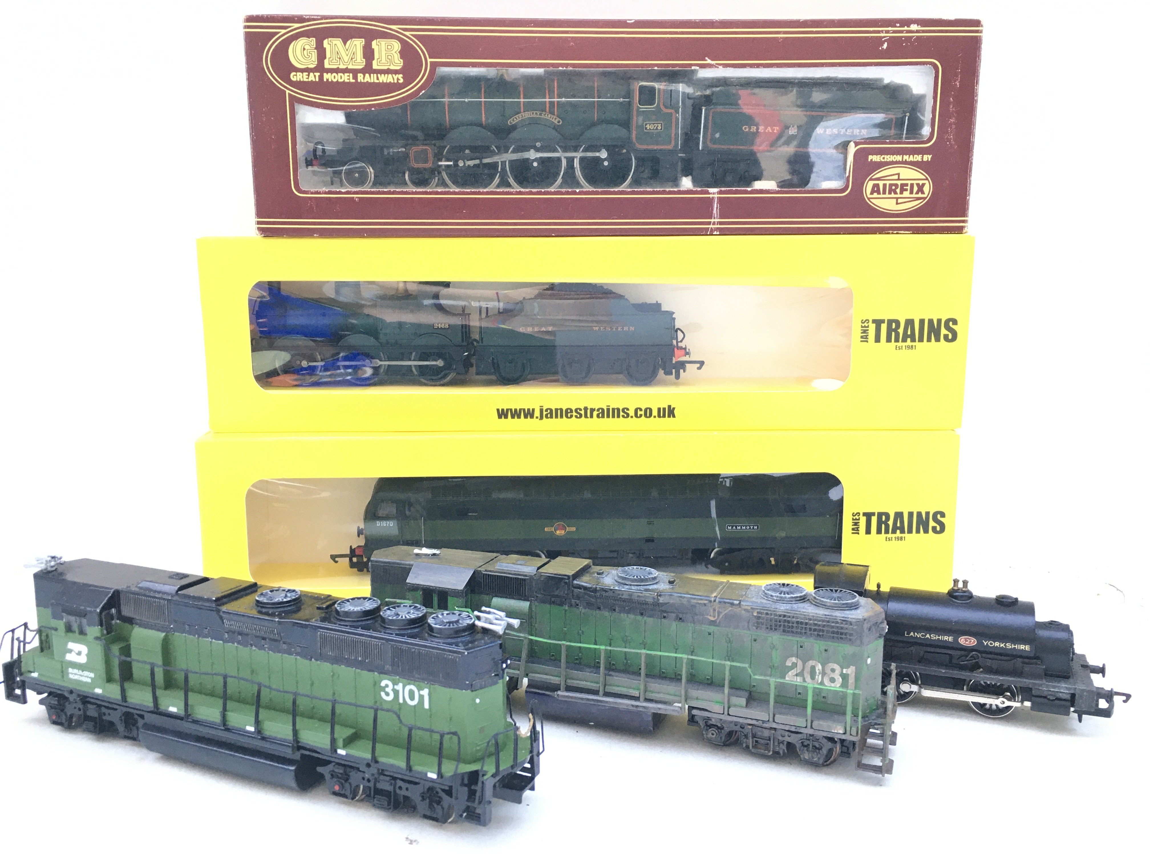 A Collection of 6 00 Gauge Locomotives in Various Staes. No Reserve.
