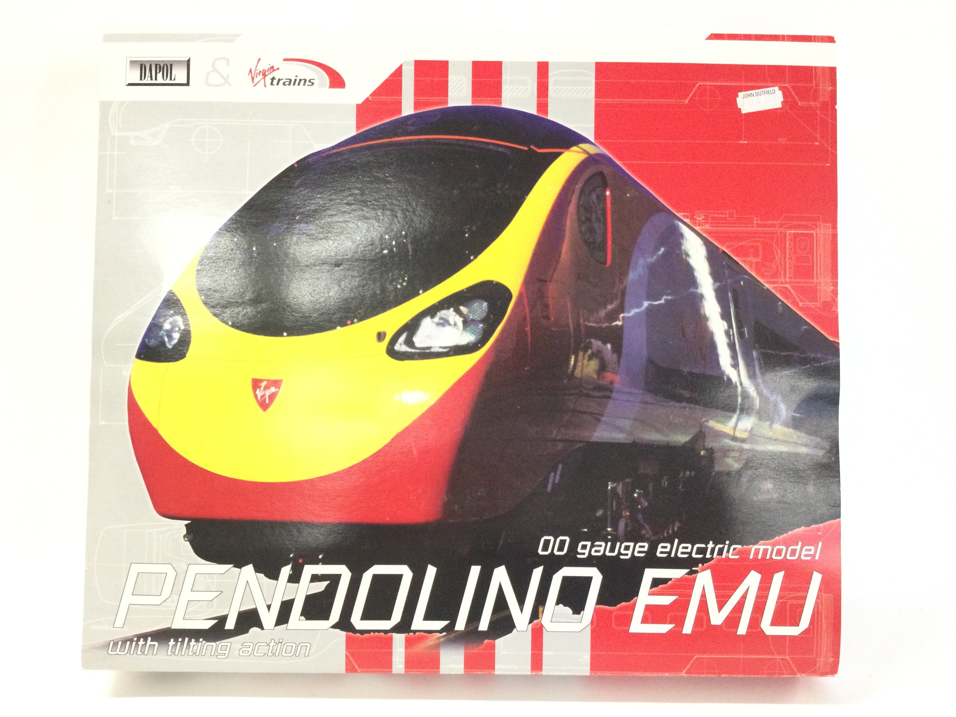 A Boxed Dalpol 00 Gauge Pendolino EMU Set.