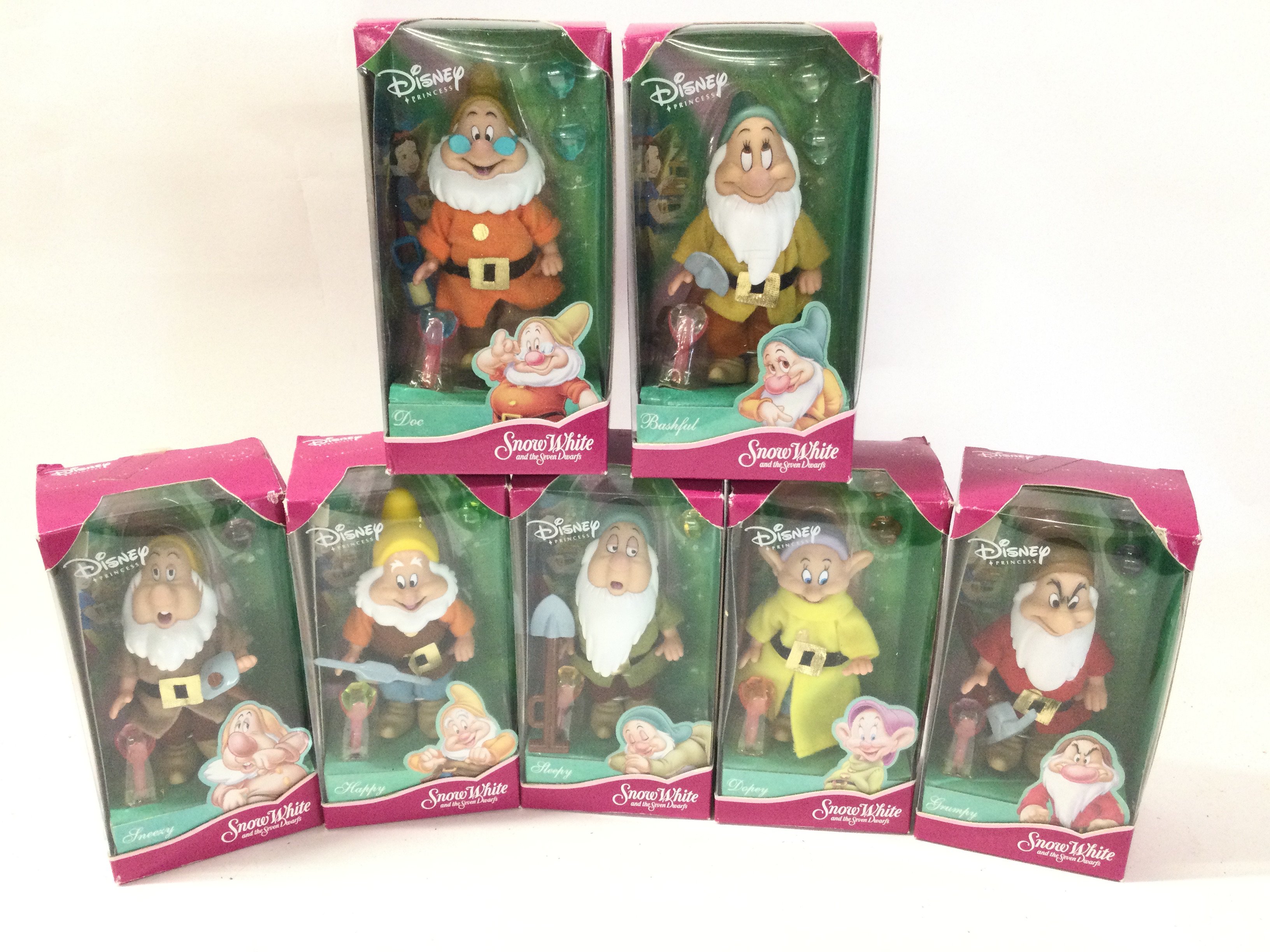 A Set Of Boxed Vivvid Imaginations Seven Dwarfs.