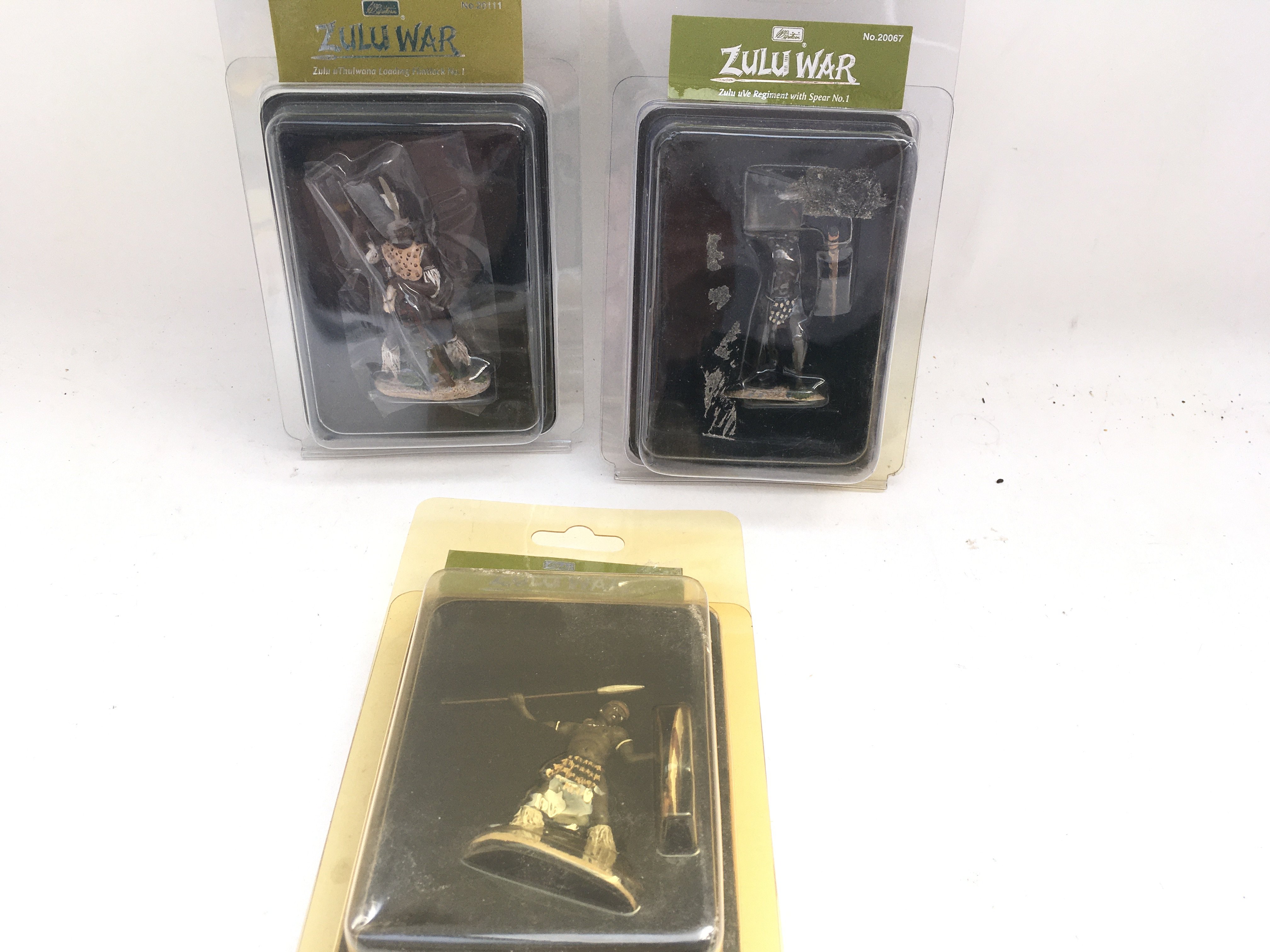 5 Britains Zulu War Figures In Blister Packs.