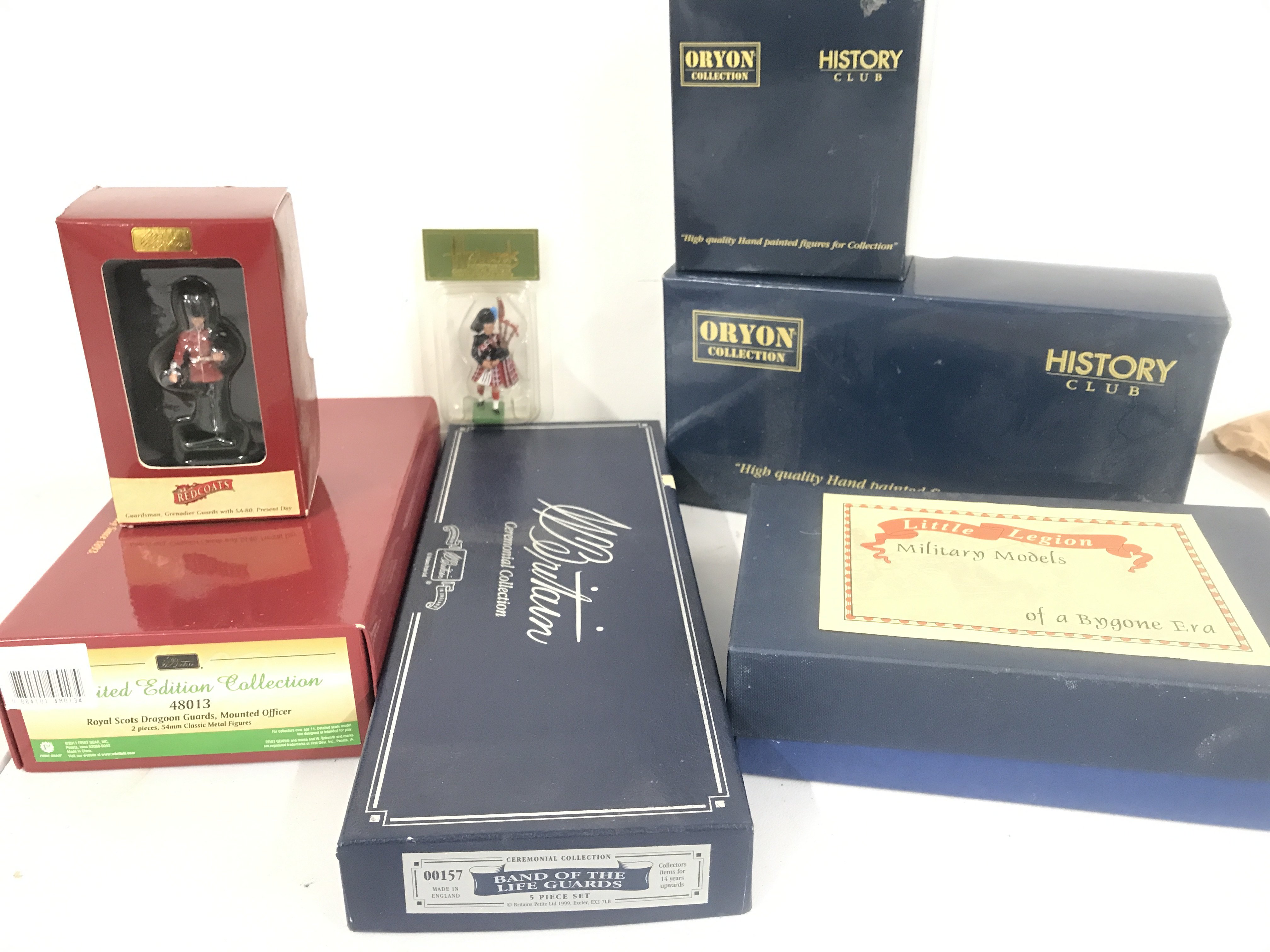 A Collection Of Boxed Britains. Orion Collection And Little Legion Figures. No Reserve.