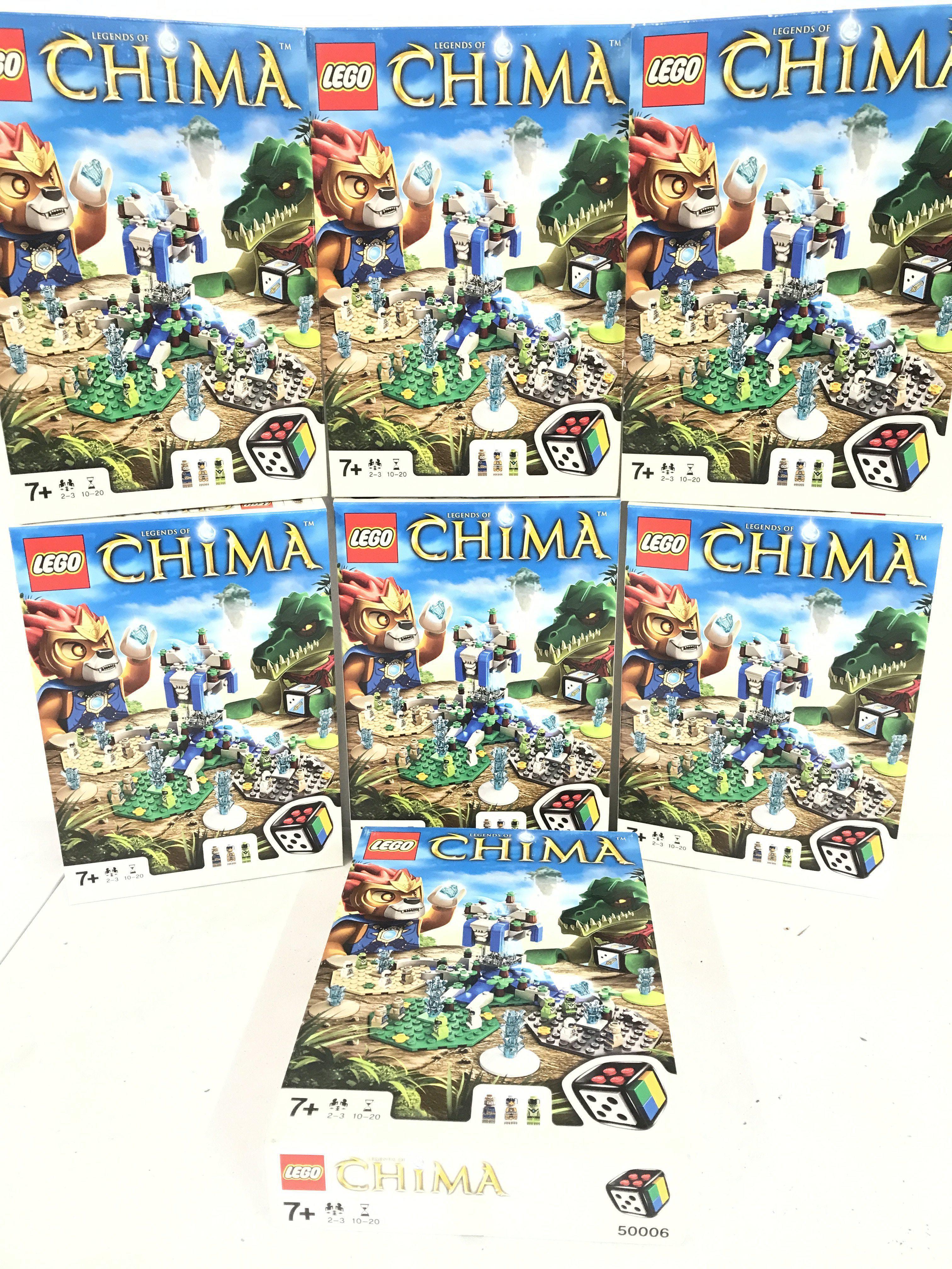 A Collection Of 7 Boxed And Sealed Lego Legends Of Chima Sets. No Reserve.