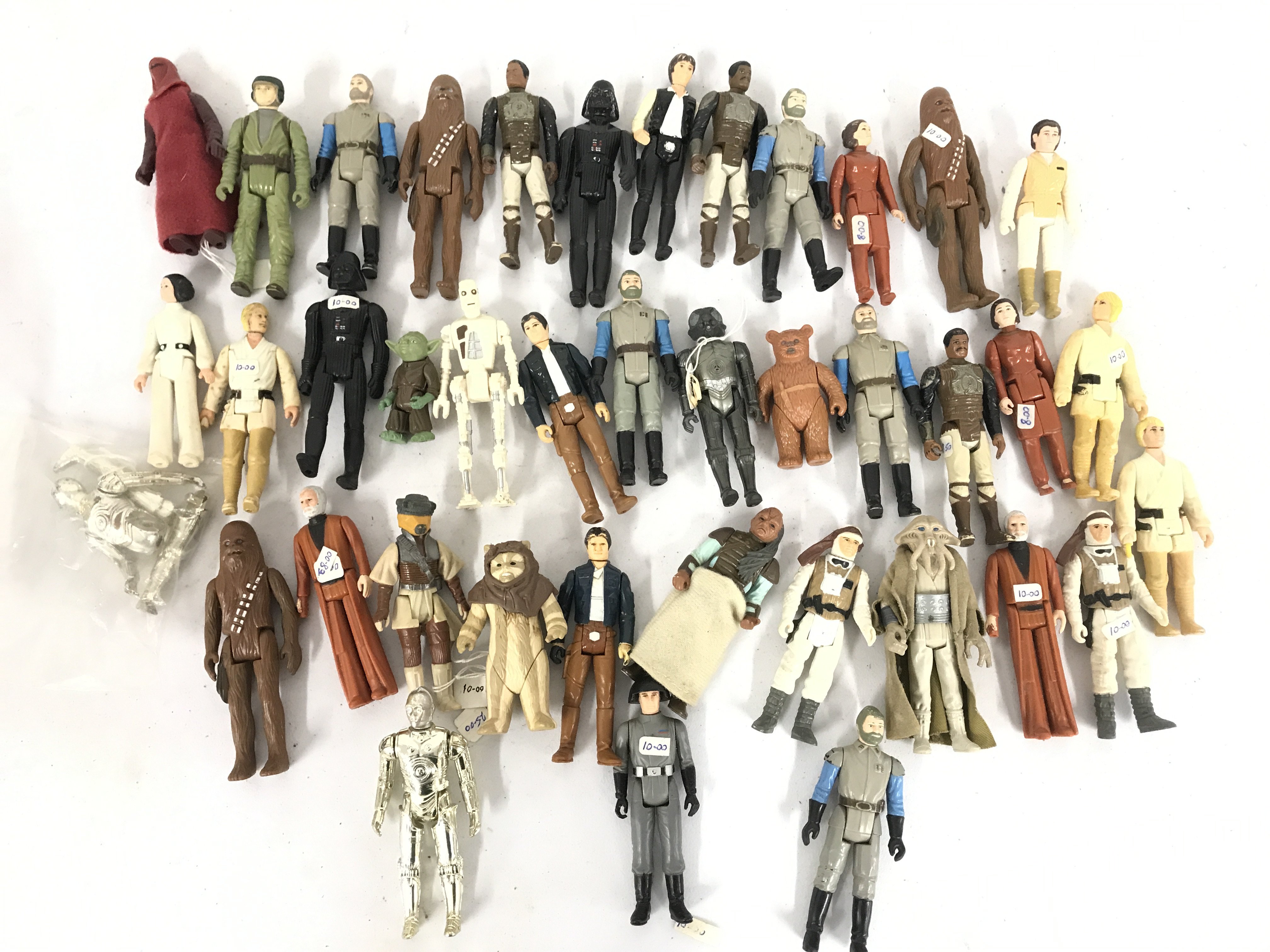 A Collection Of Vintage Star Wars Figures. No Reserve.