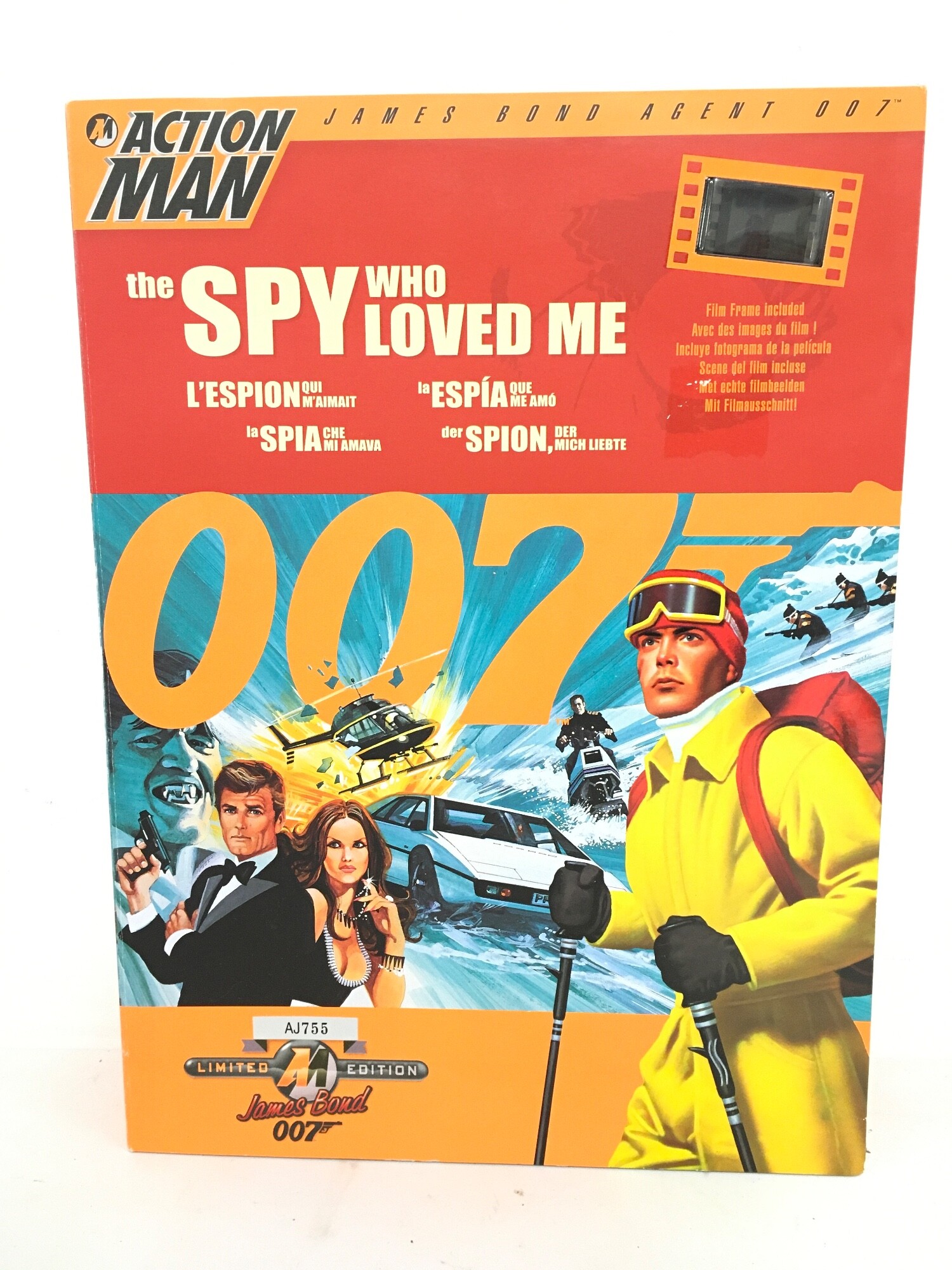 A Boxed James Bond The Spy Who Loved Me Action Man. Limited Edition. No Reserve.