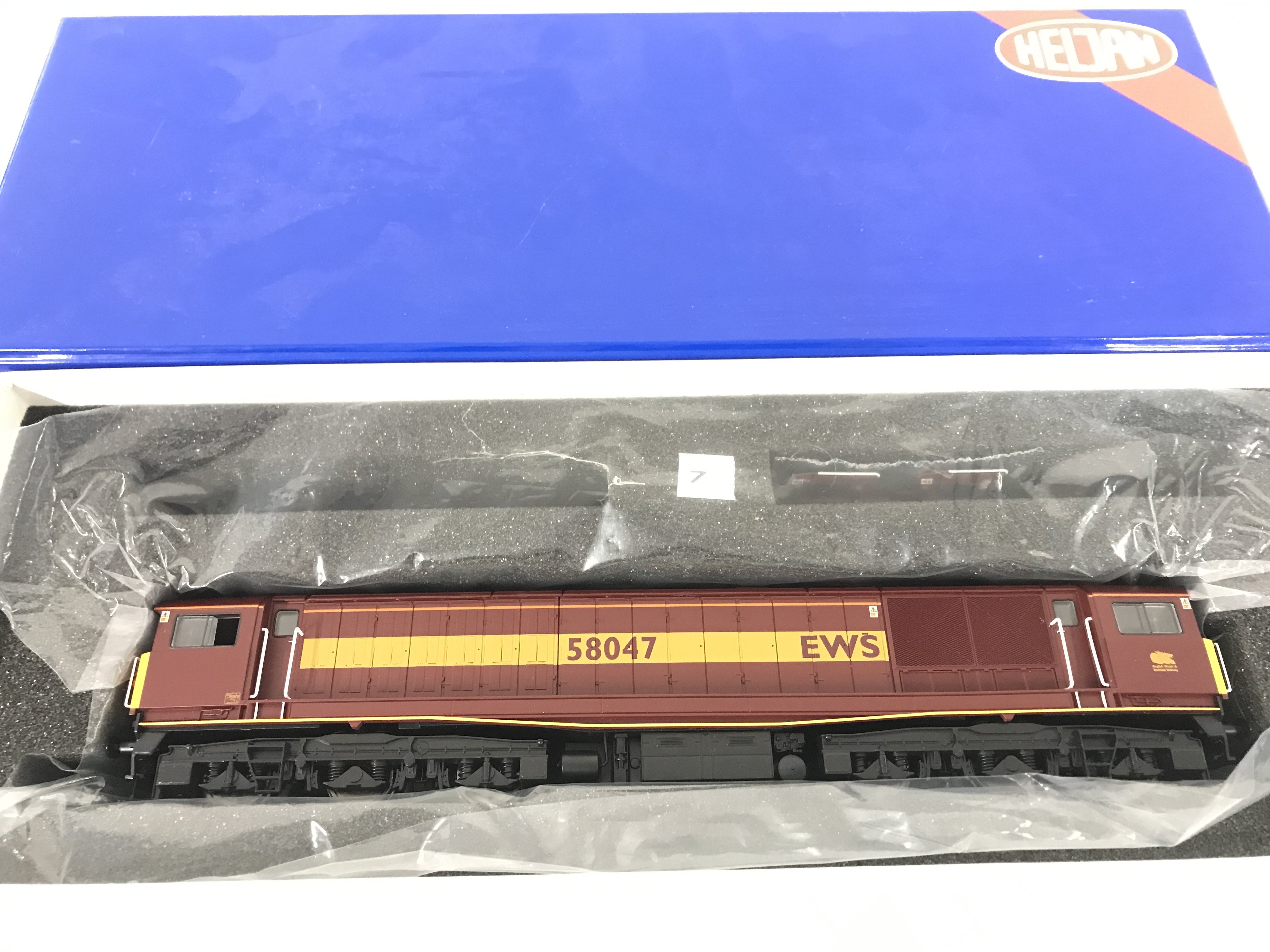 A Boxed Heljan 00 Gauge Class 58 Diesel EWS. 