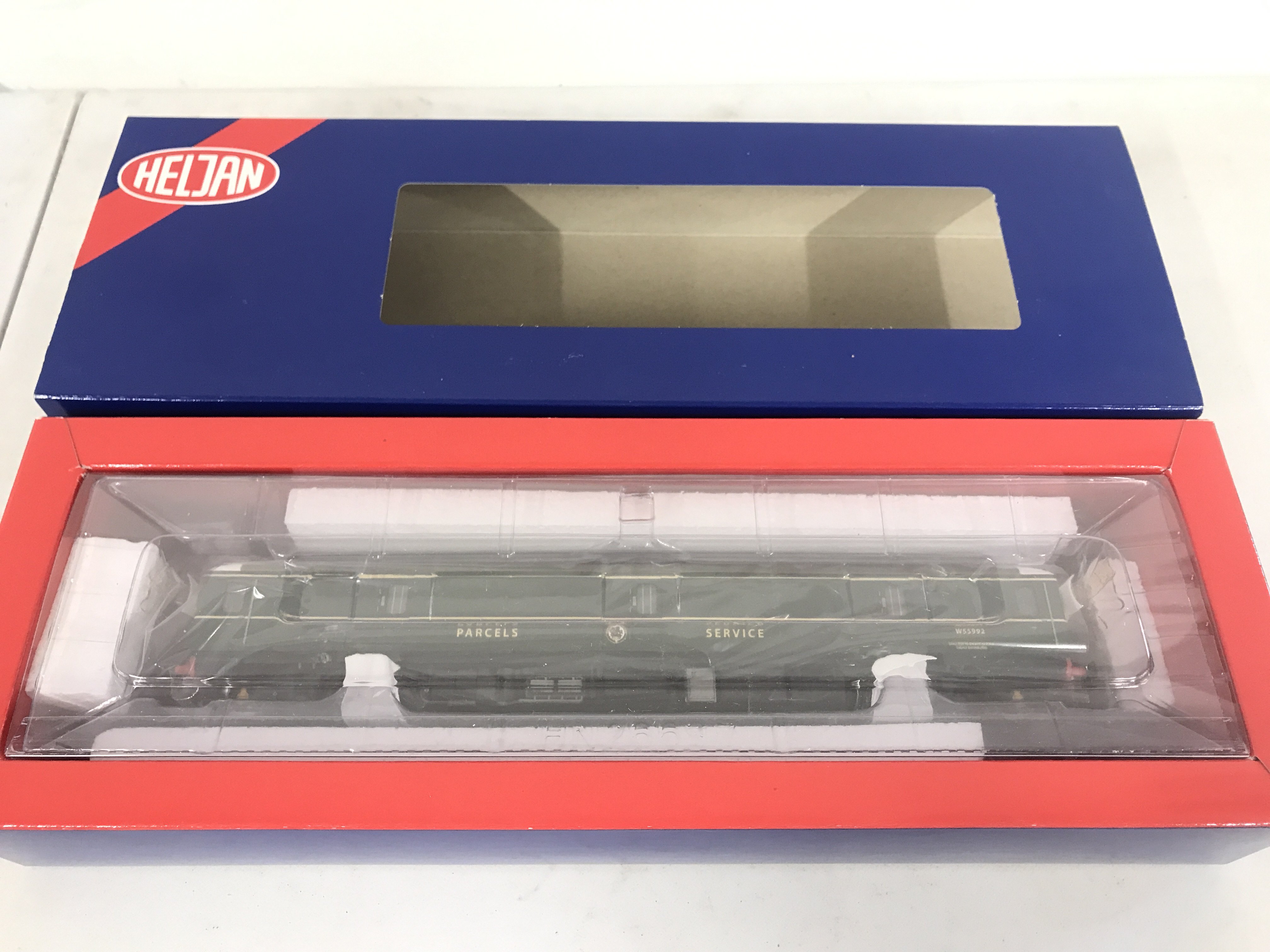 A Boxed Heljan 00 Gauge Class 128 DPU BR Green Parcels Unit. #89011.