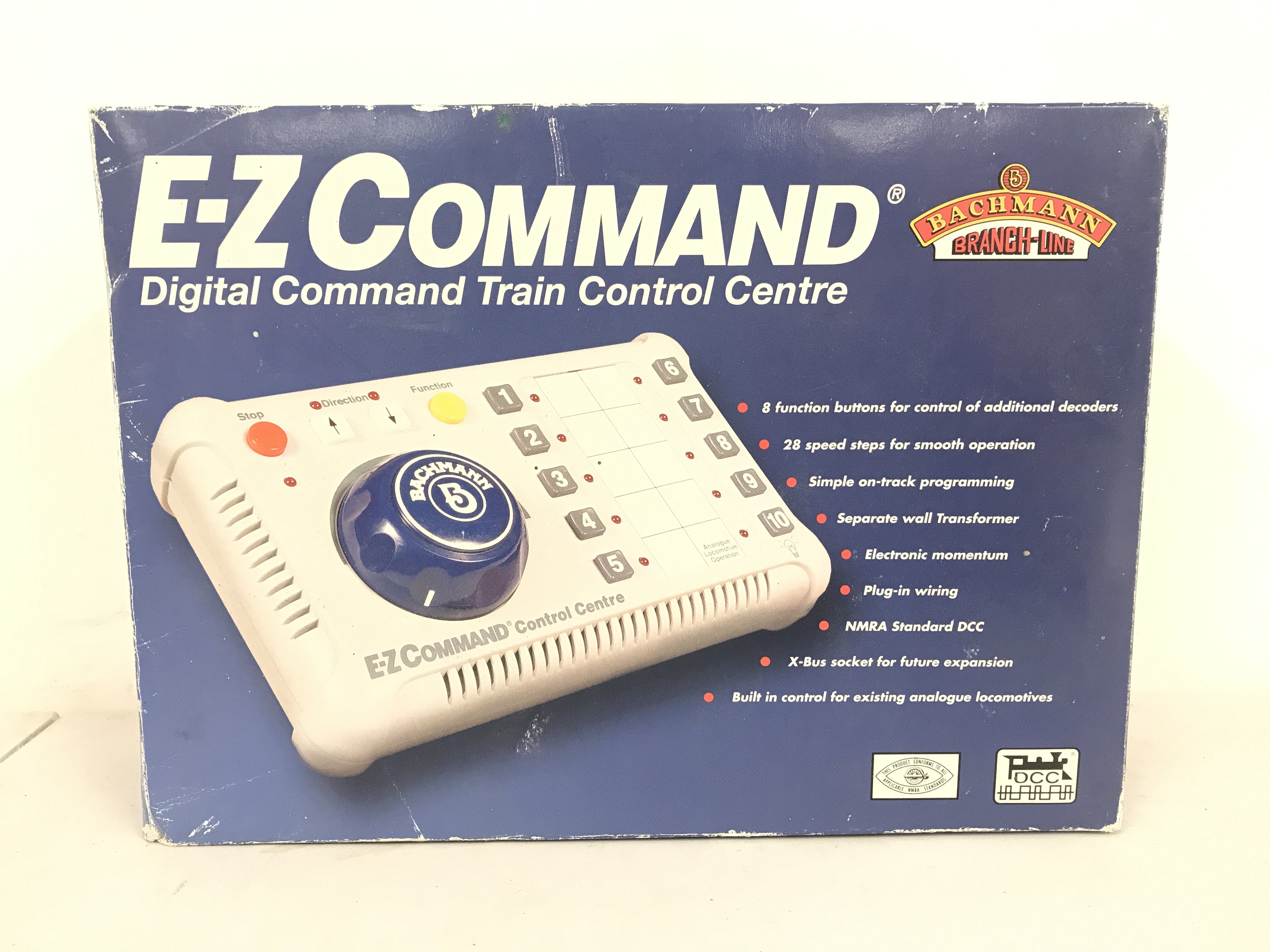 A Boxed Bachmann E-Z Command Digital Command Tain Control Centre.