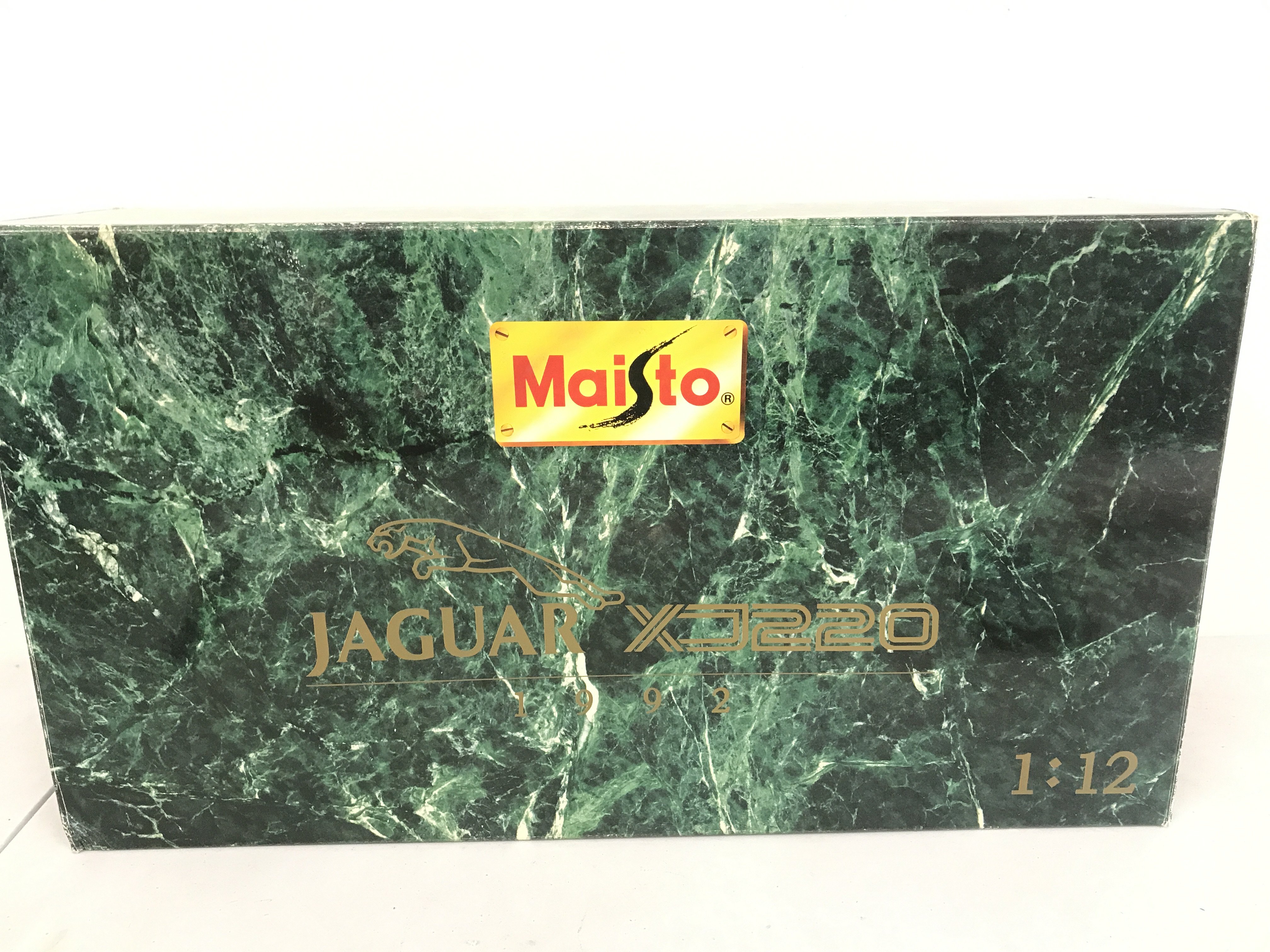 A Boxed Maisto Jaguar XJ220 1/12 Scale. No Reserve.