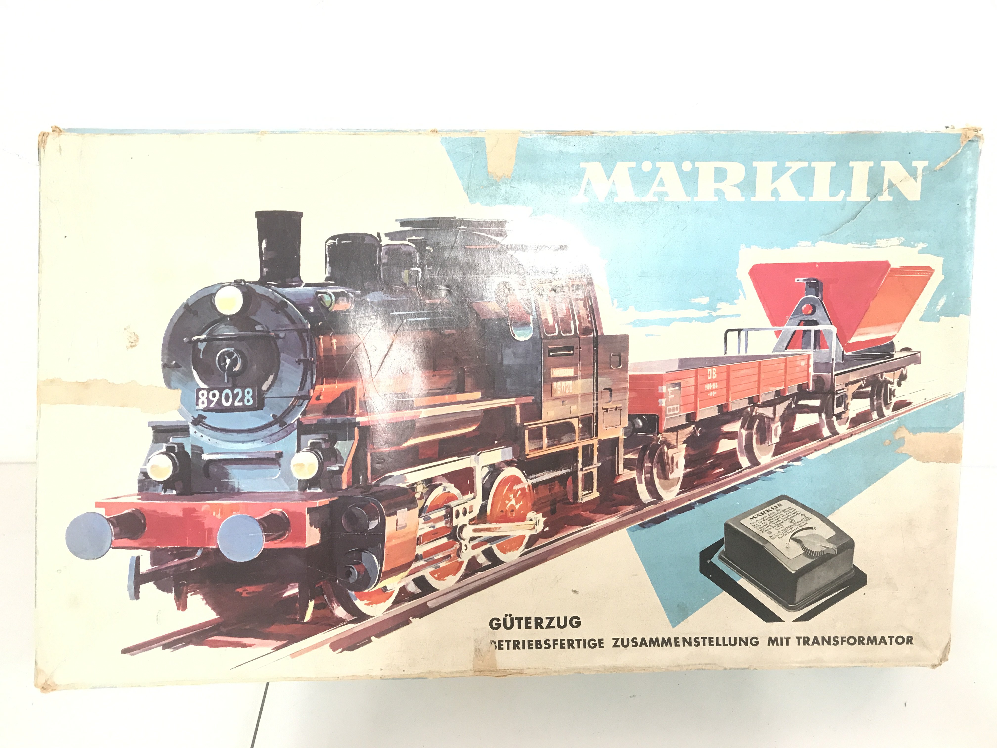 A Boxed Marklin Train Set #2803.