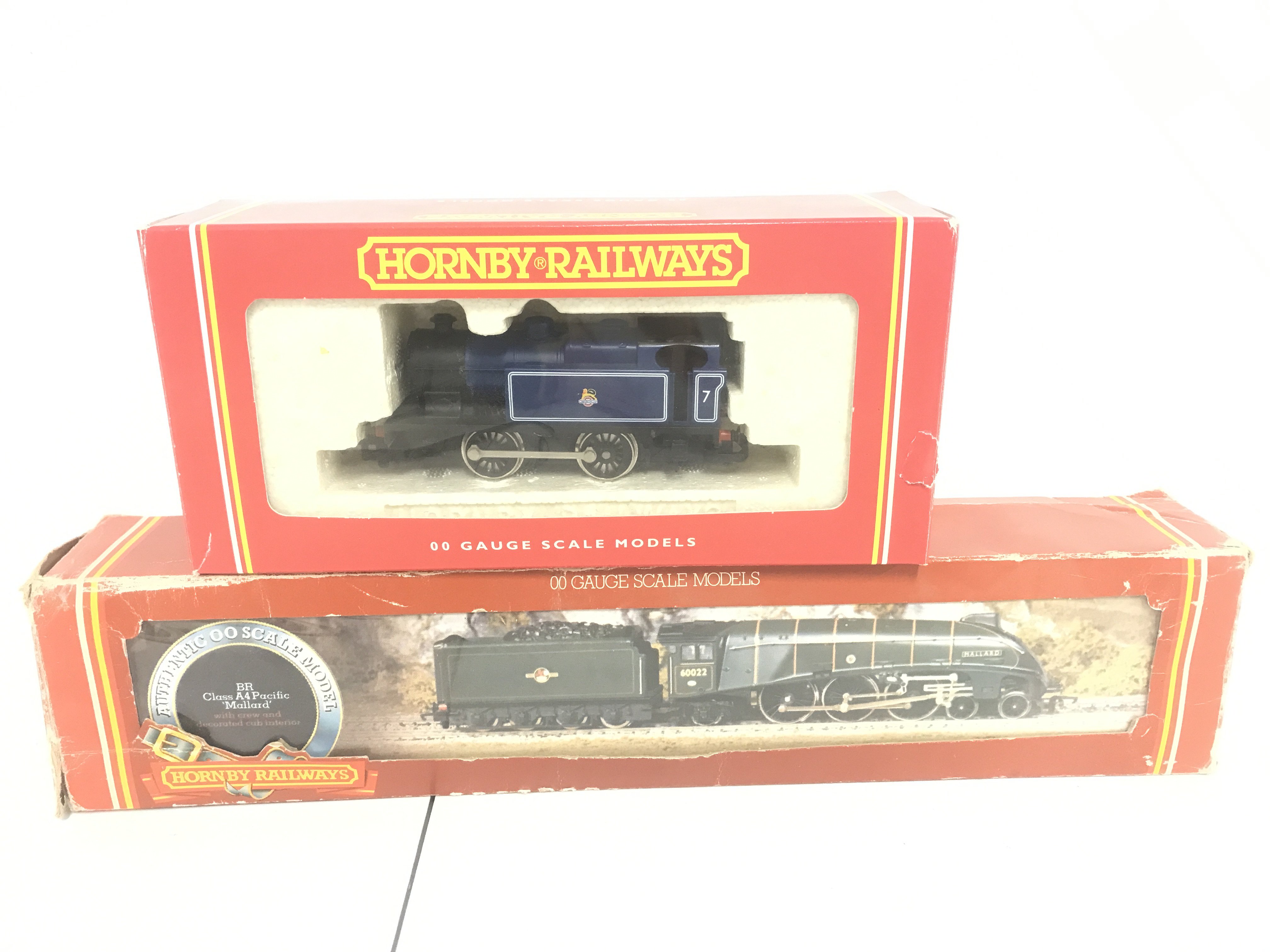 A Collection Of Boxed And Loose 00 Gauge Locomotives. Track And Accessories. Some Damage.