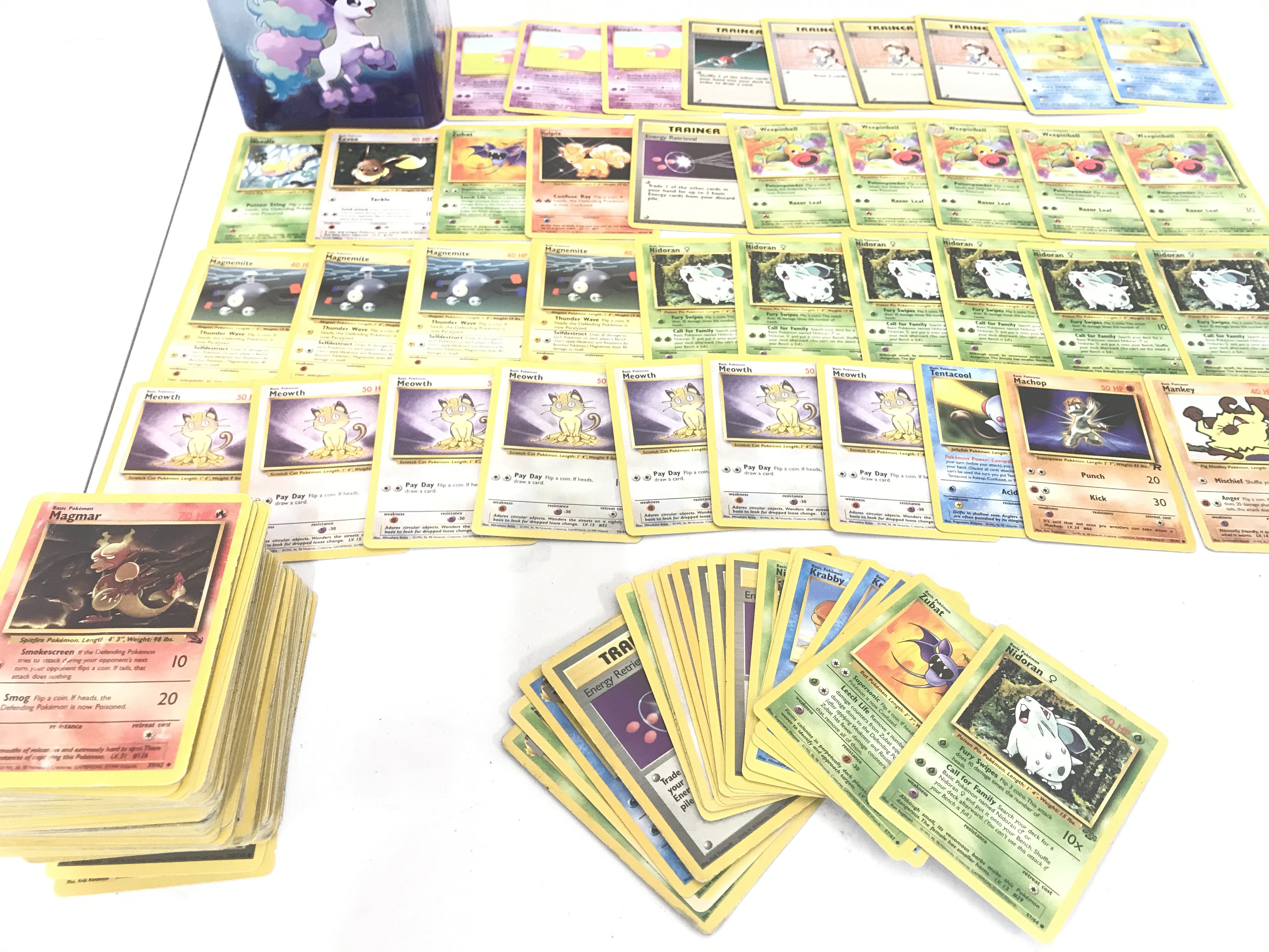 A Collection Of 270 Pokemon Wizards Of The Coast Cards. No Reserve.