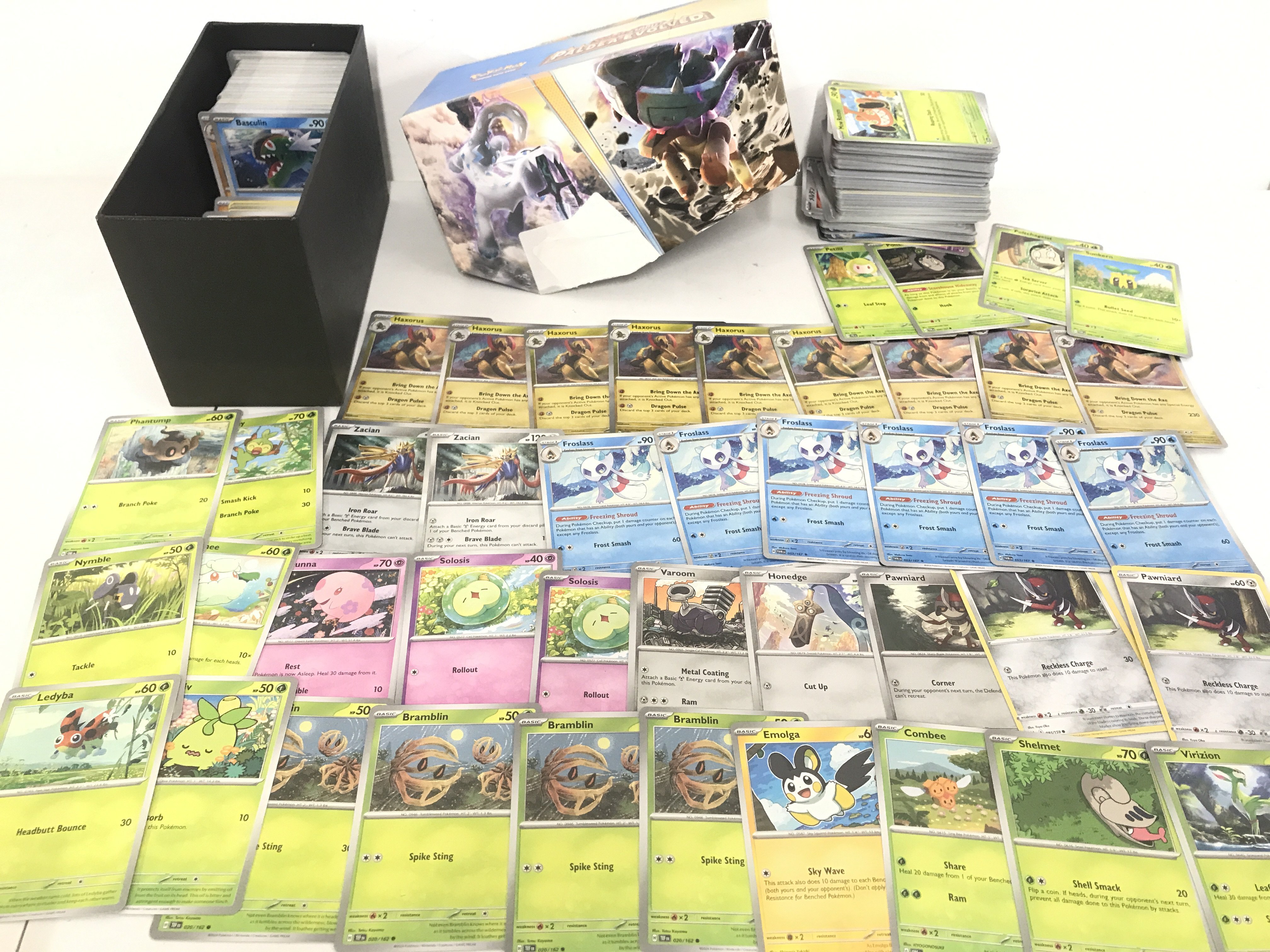 Apparently 530 Pokemon Cards In Collectors Box Including Holographic And Black Star Rares. No Reserve.