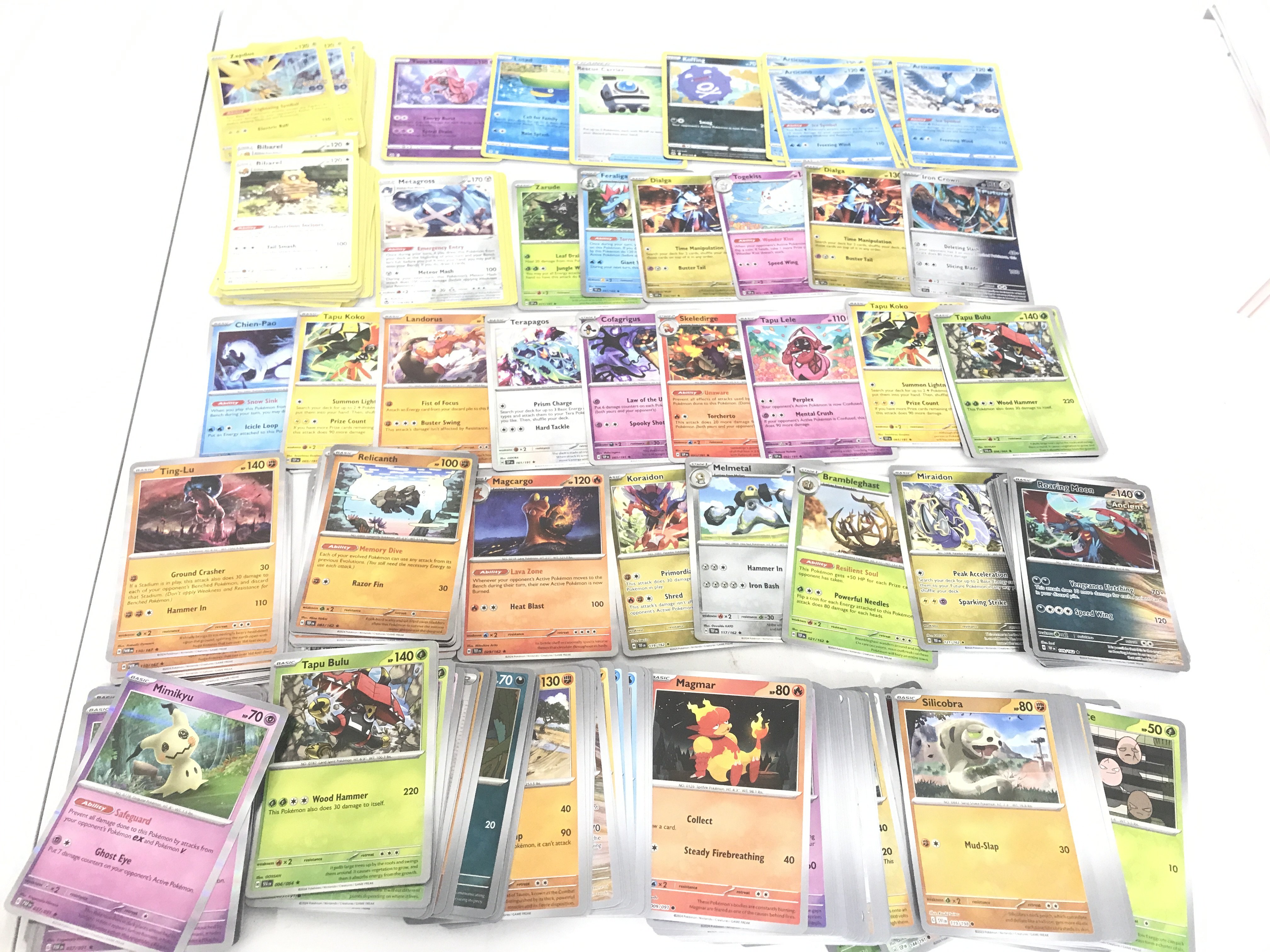Approximately 220 Holographic Pokemon Cards Including Vintage. Revers Holographic And Black Star Rares.