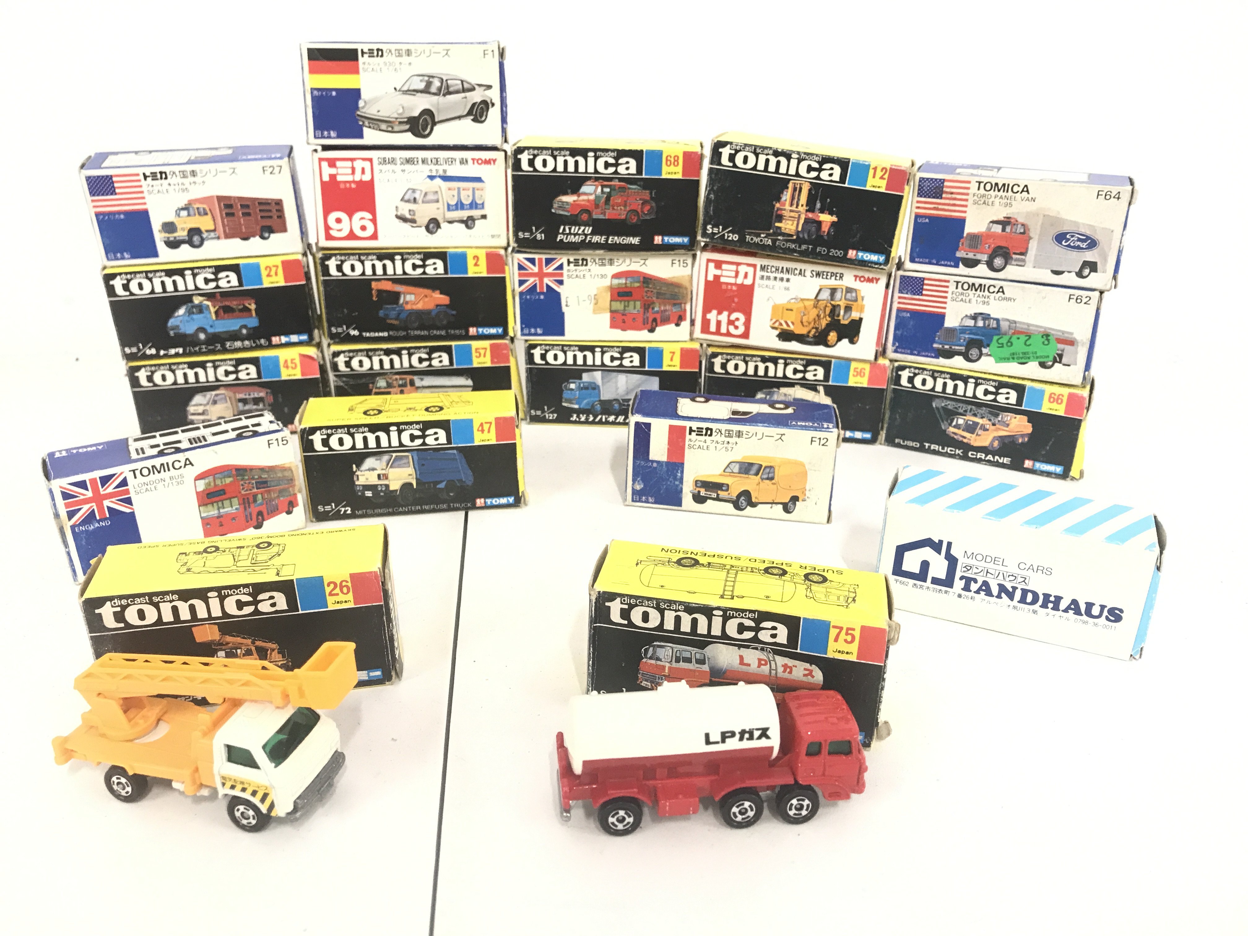 A Collection Of Boxed Tomica/Tomy Diecast Some Loose.. No Reserve.