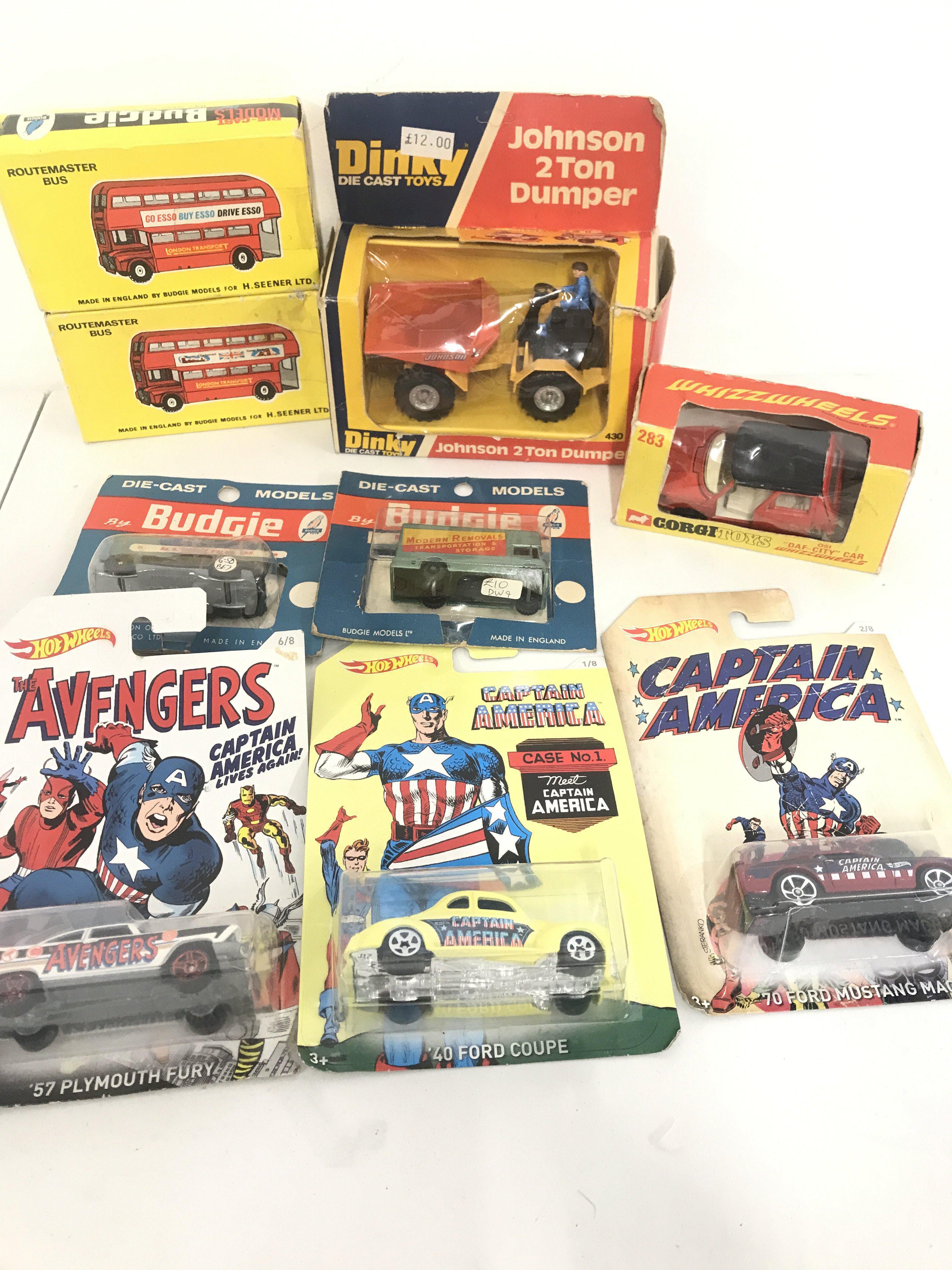 A Collector Carded And Boxed Diecast. Including Hotwheels. Corgi. Dinky And Budgie. No Reserve.