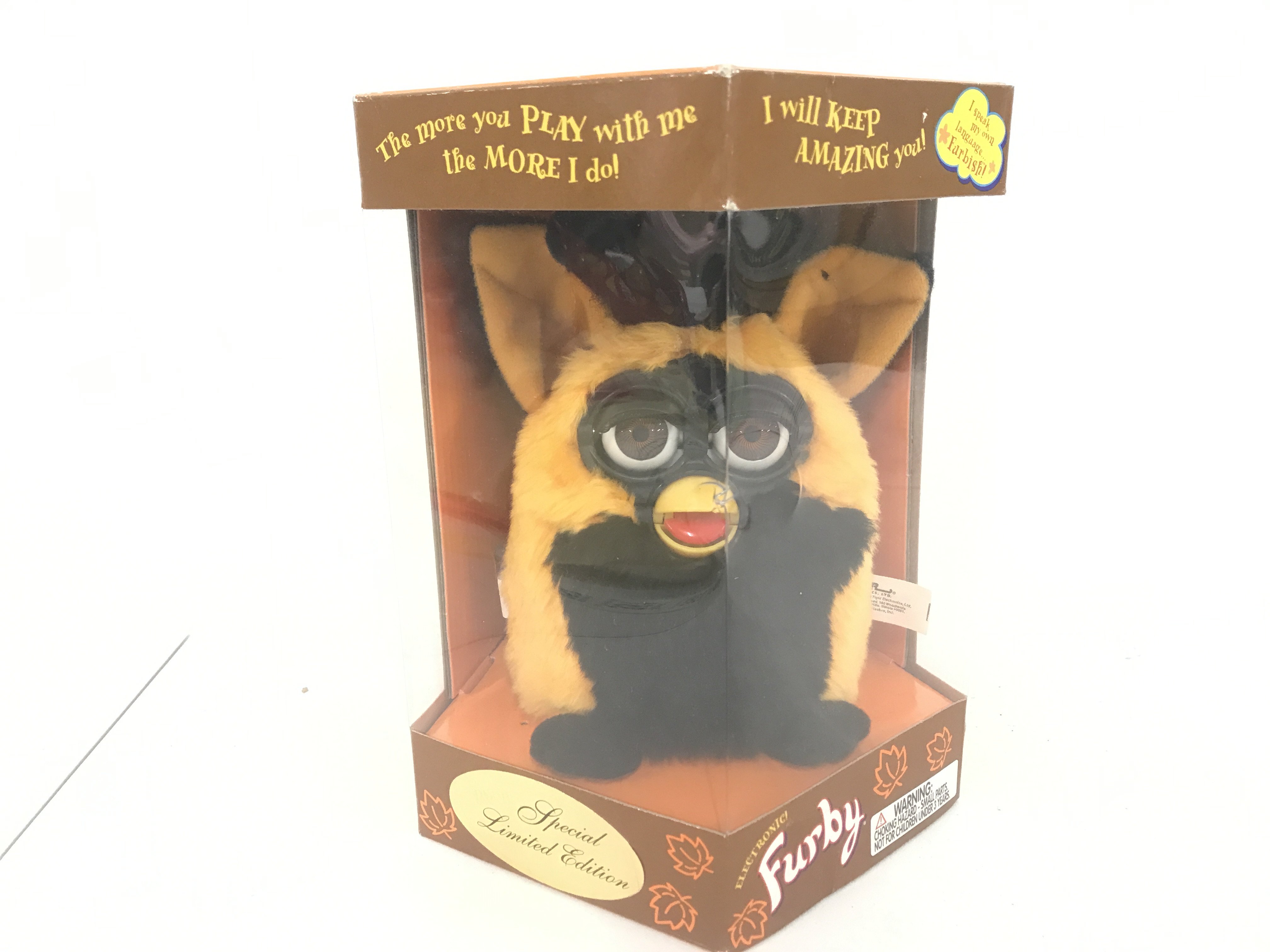A Boxed And Sealed Tiger/Hasbro 1999 Special Limited Edition Halloween Furby.