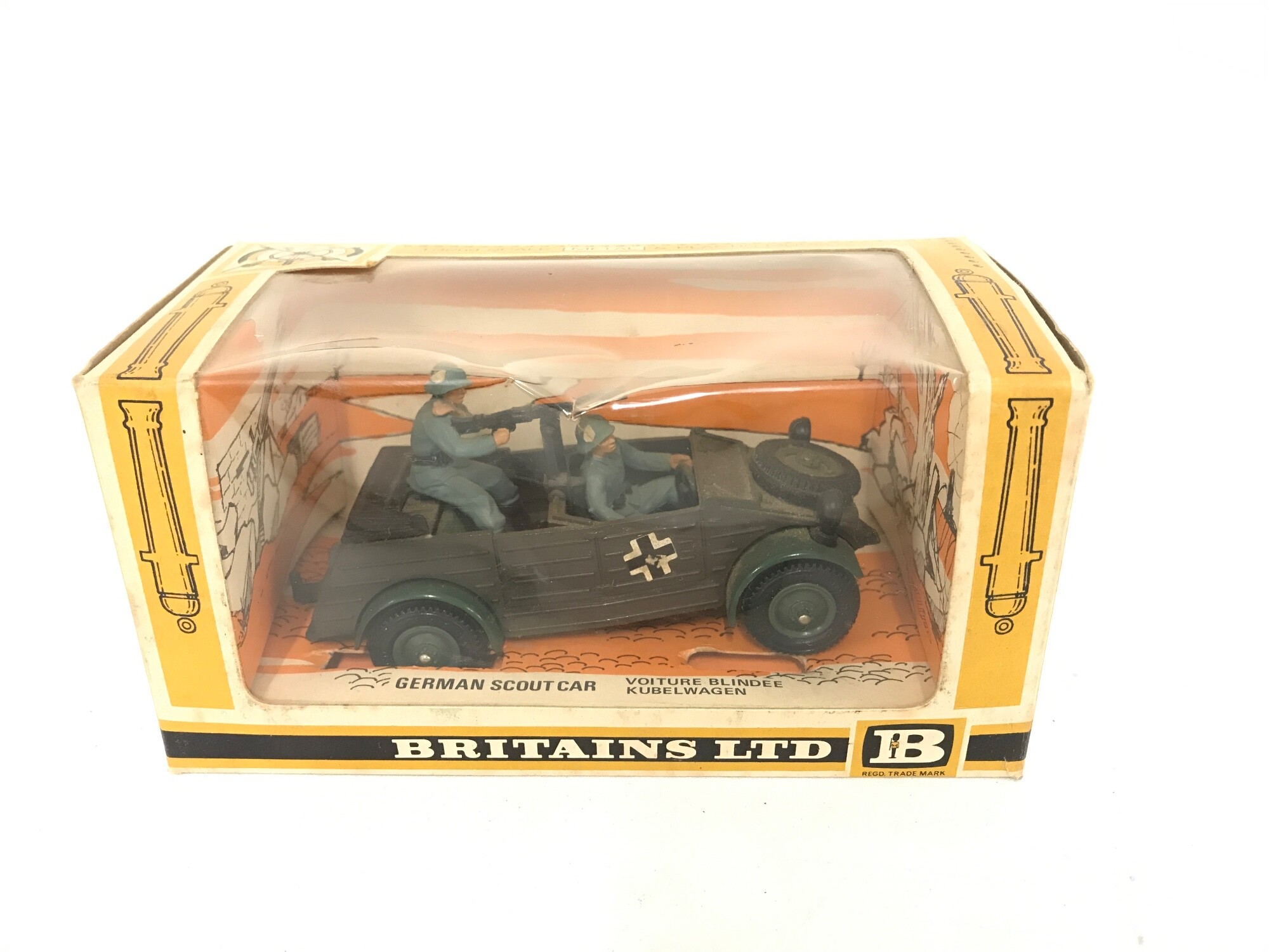 A Boxed Britains German Scout Car #9783. No Reserve.