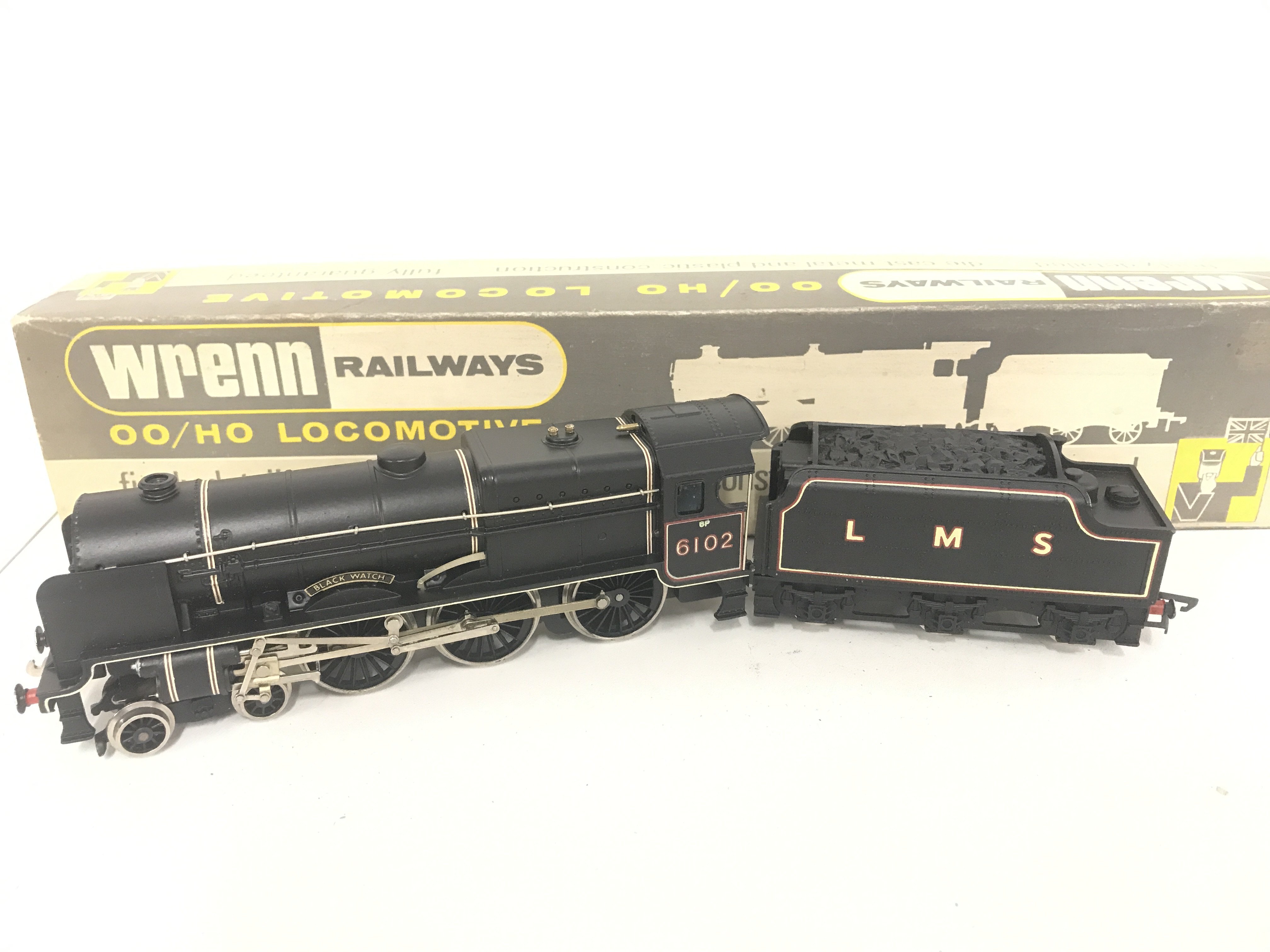 A Boxed Wrenn 00 Gauge 4-6-0 Royal Scot LMS Black.