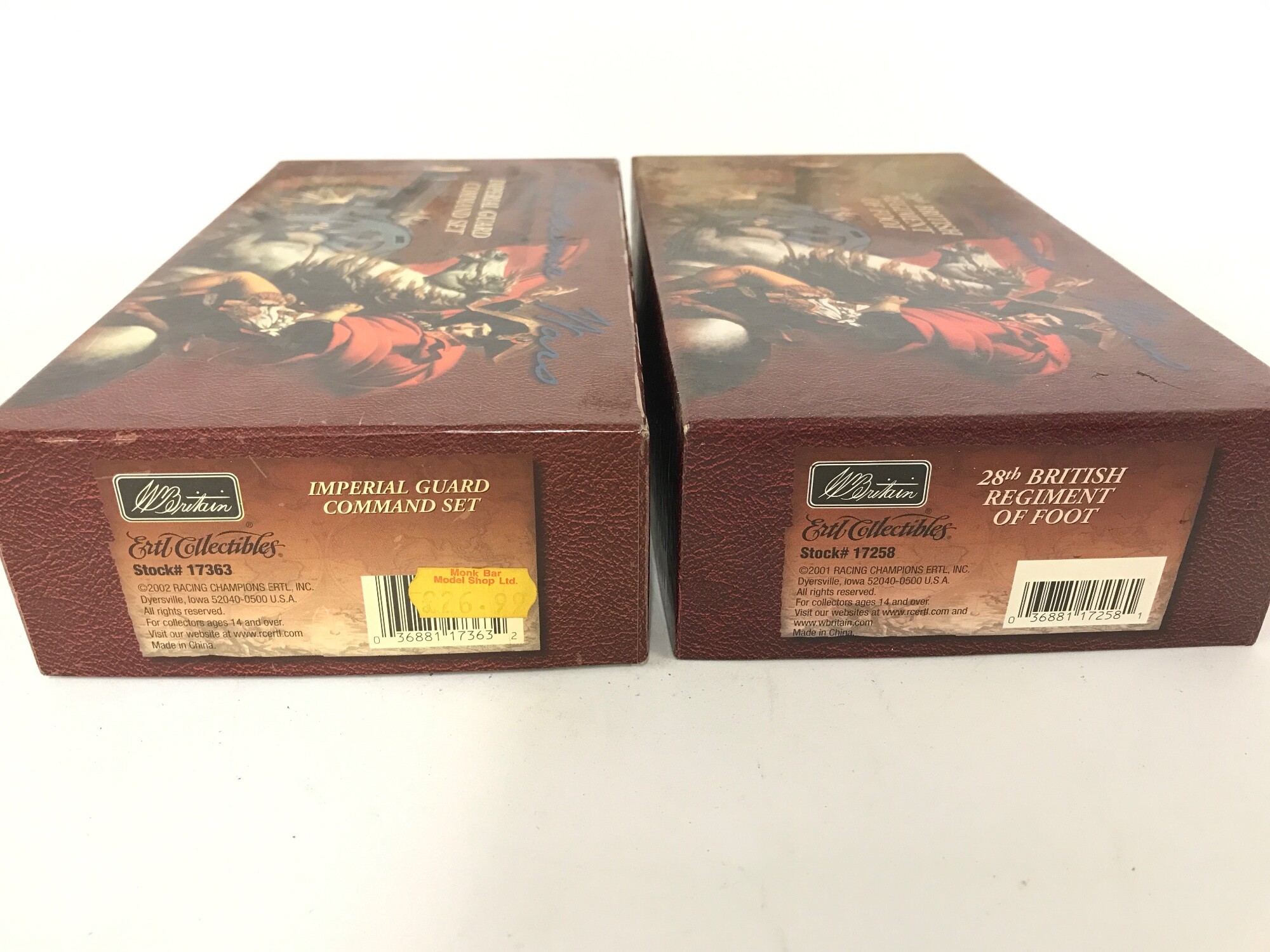 2 Boxed Britains Napoleonic War Set #s17363 And 17258. No Reserve.