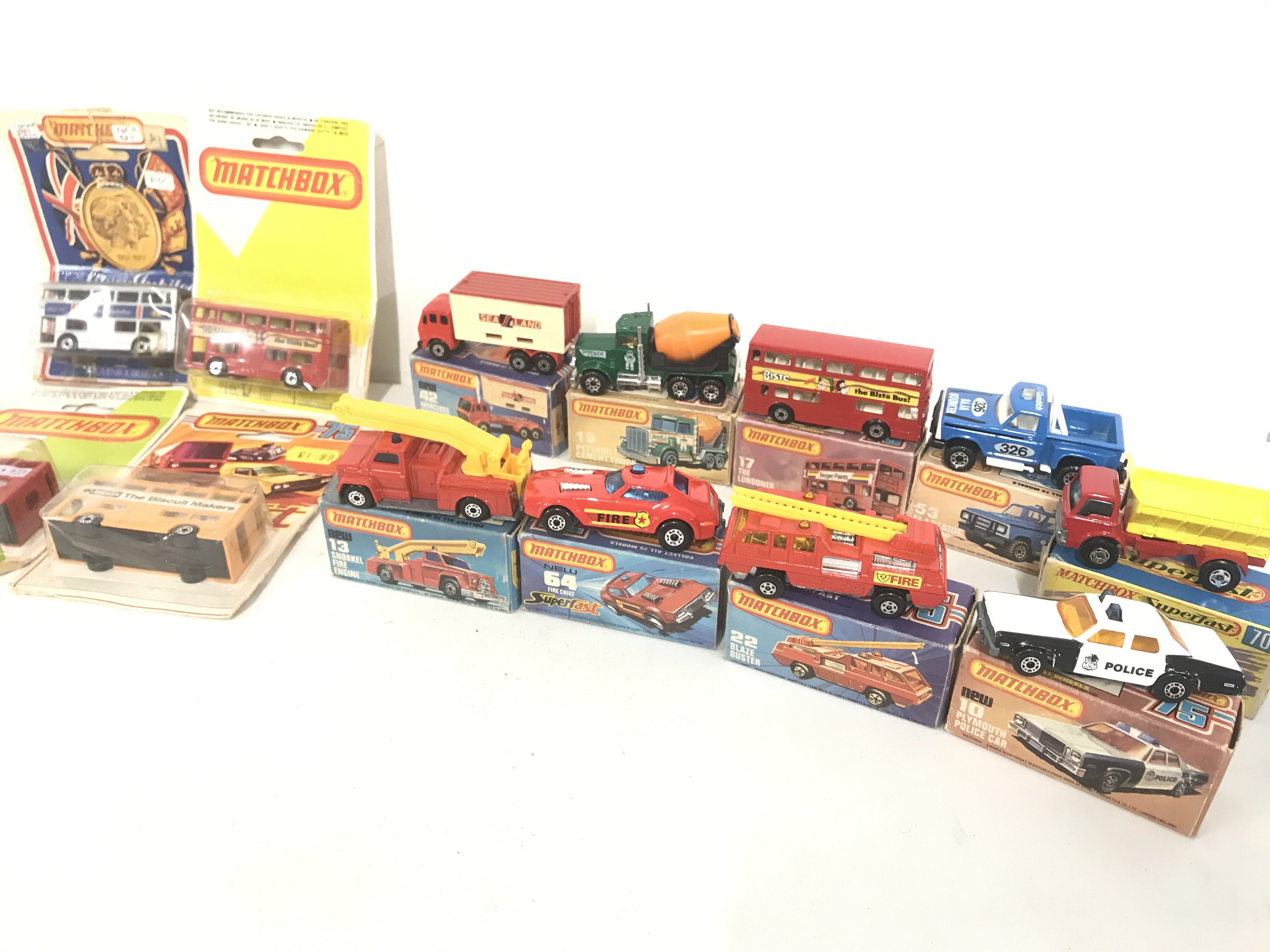 A Collection Of Boxed Matchbox Diecast Including Superfast. No Reserve.