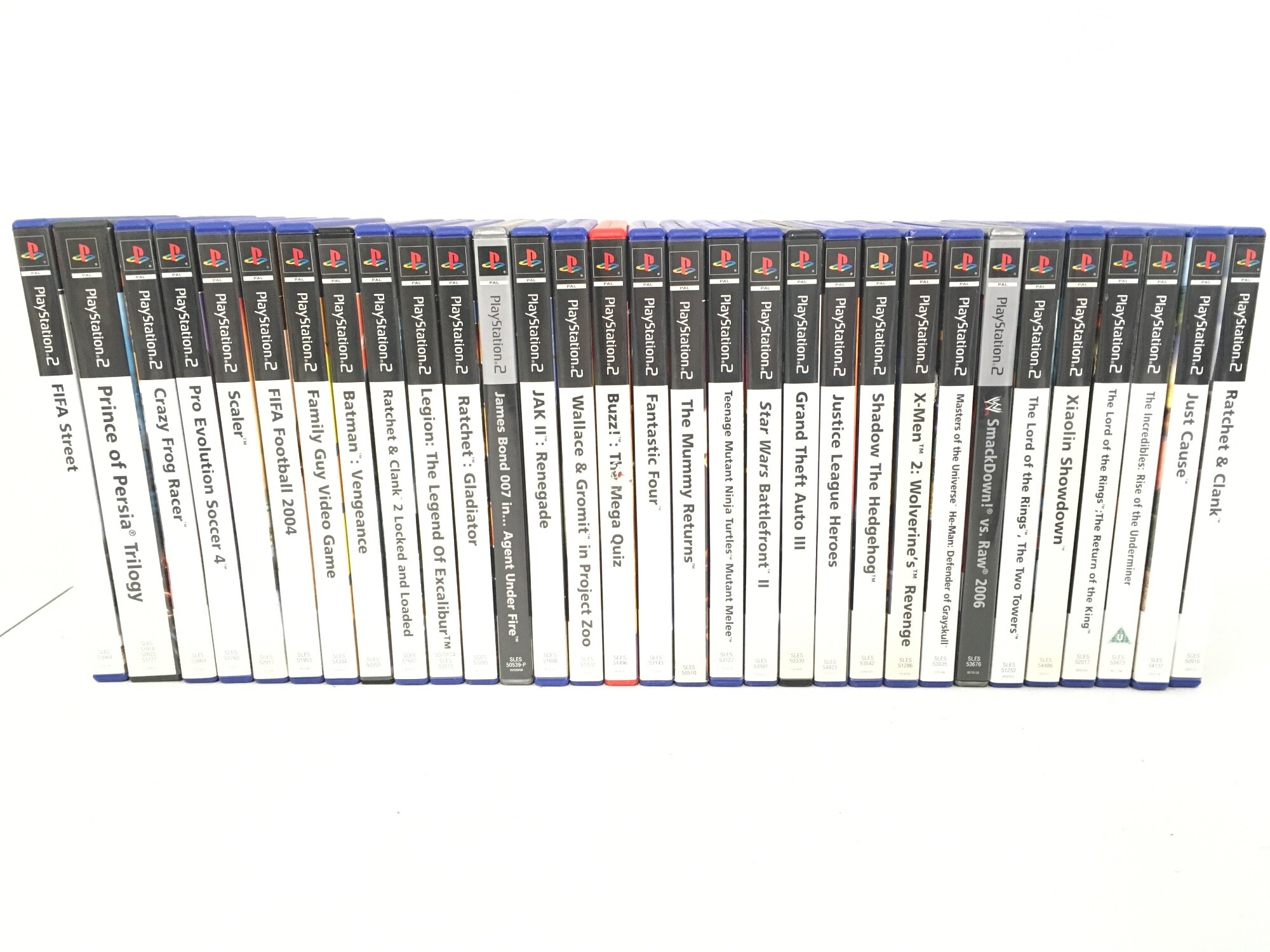 A Collection Of PlayStation 2 Games. No Reserve.