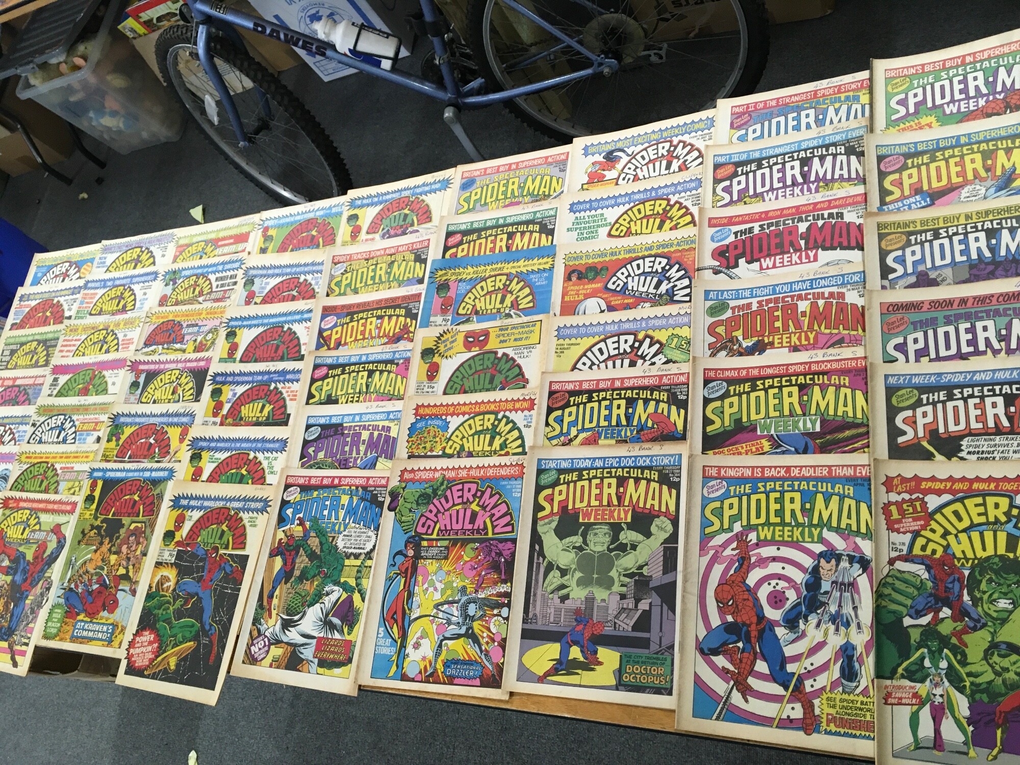 A Collection of assorted comics