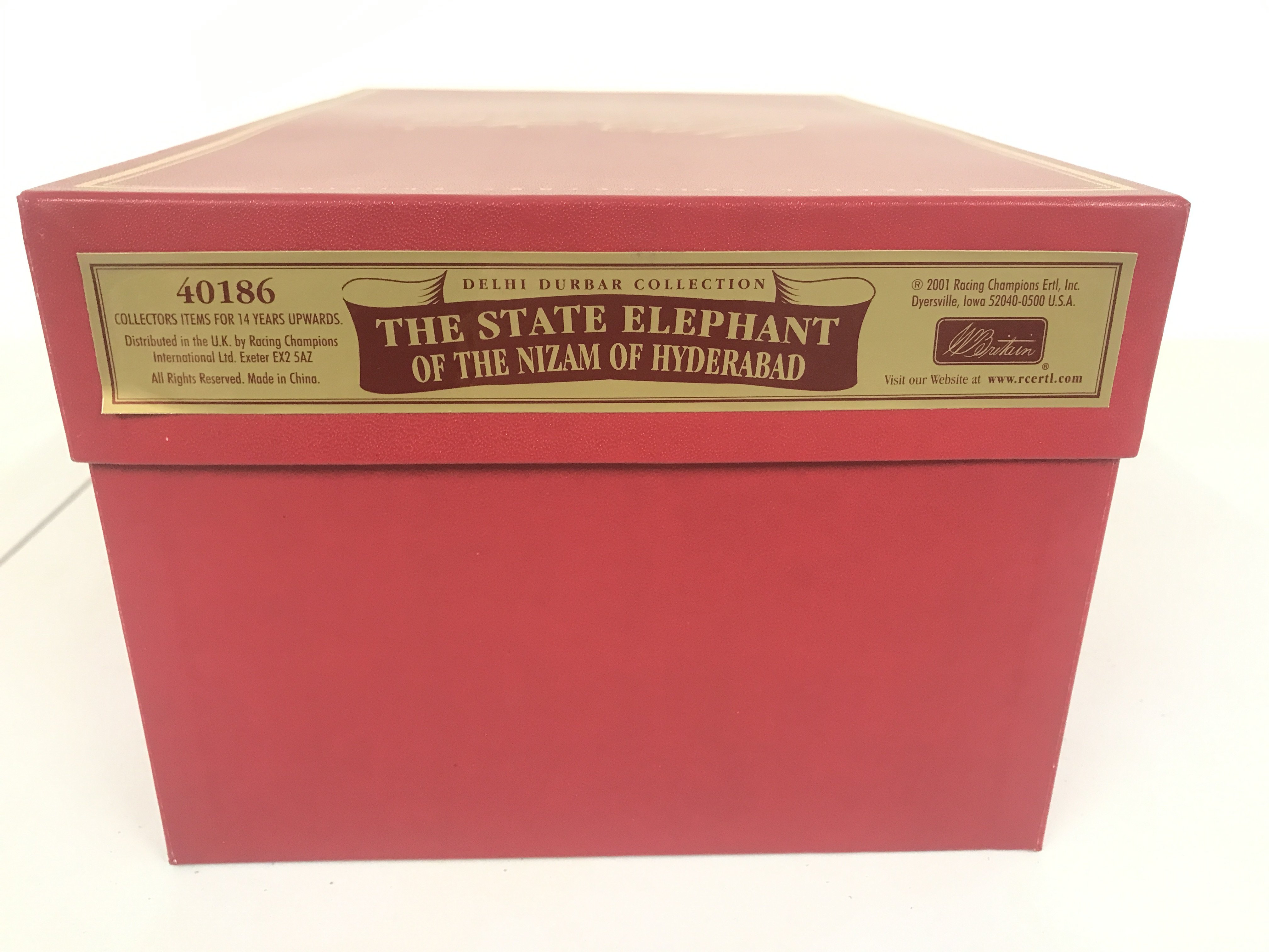 A Boxed Britains The State Elephant Of The Nizam Of Hyderabad #40186.