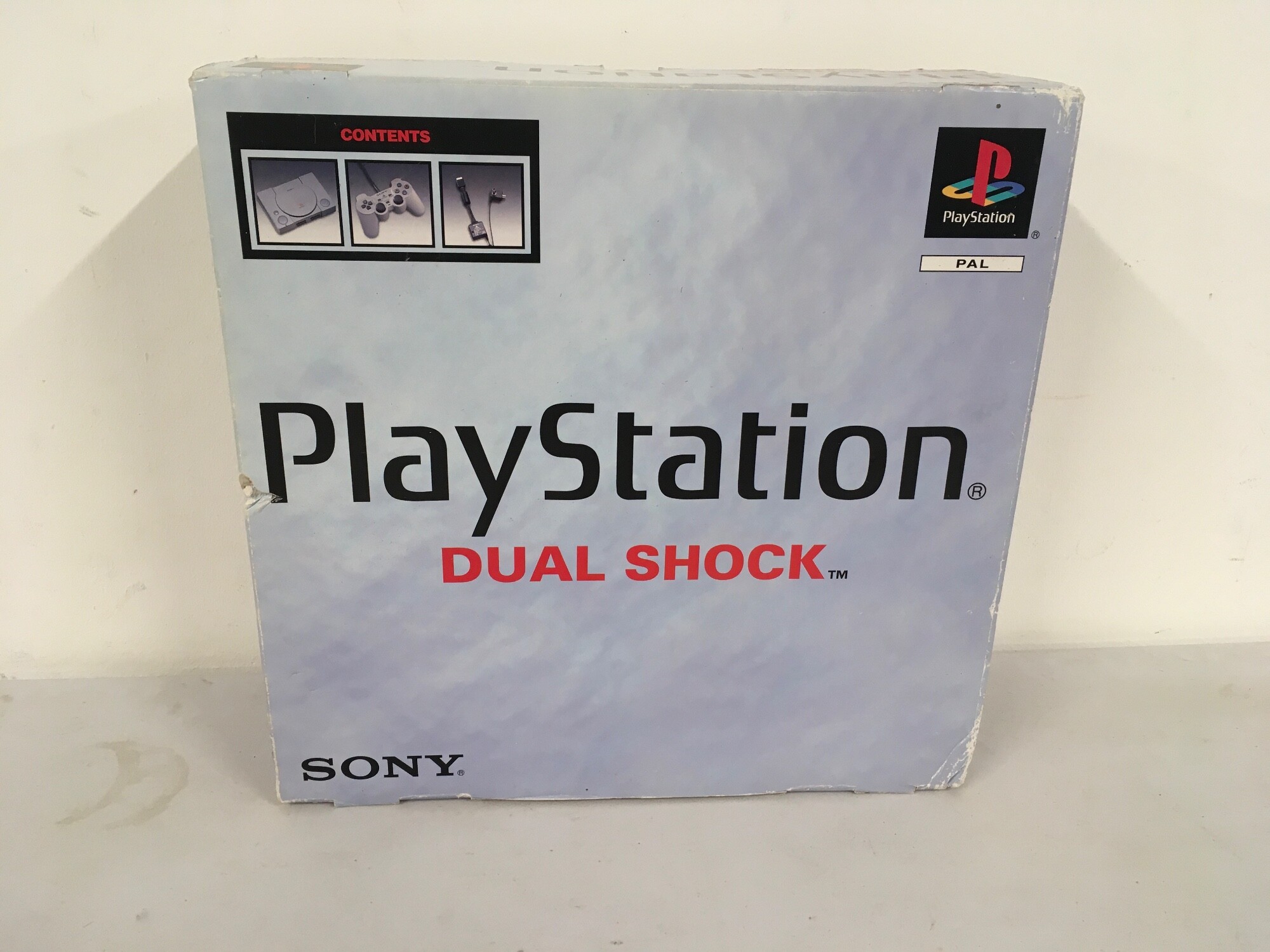 Boxed Sony PlayStation Dual Shock.