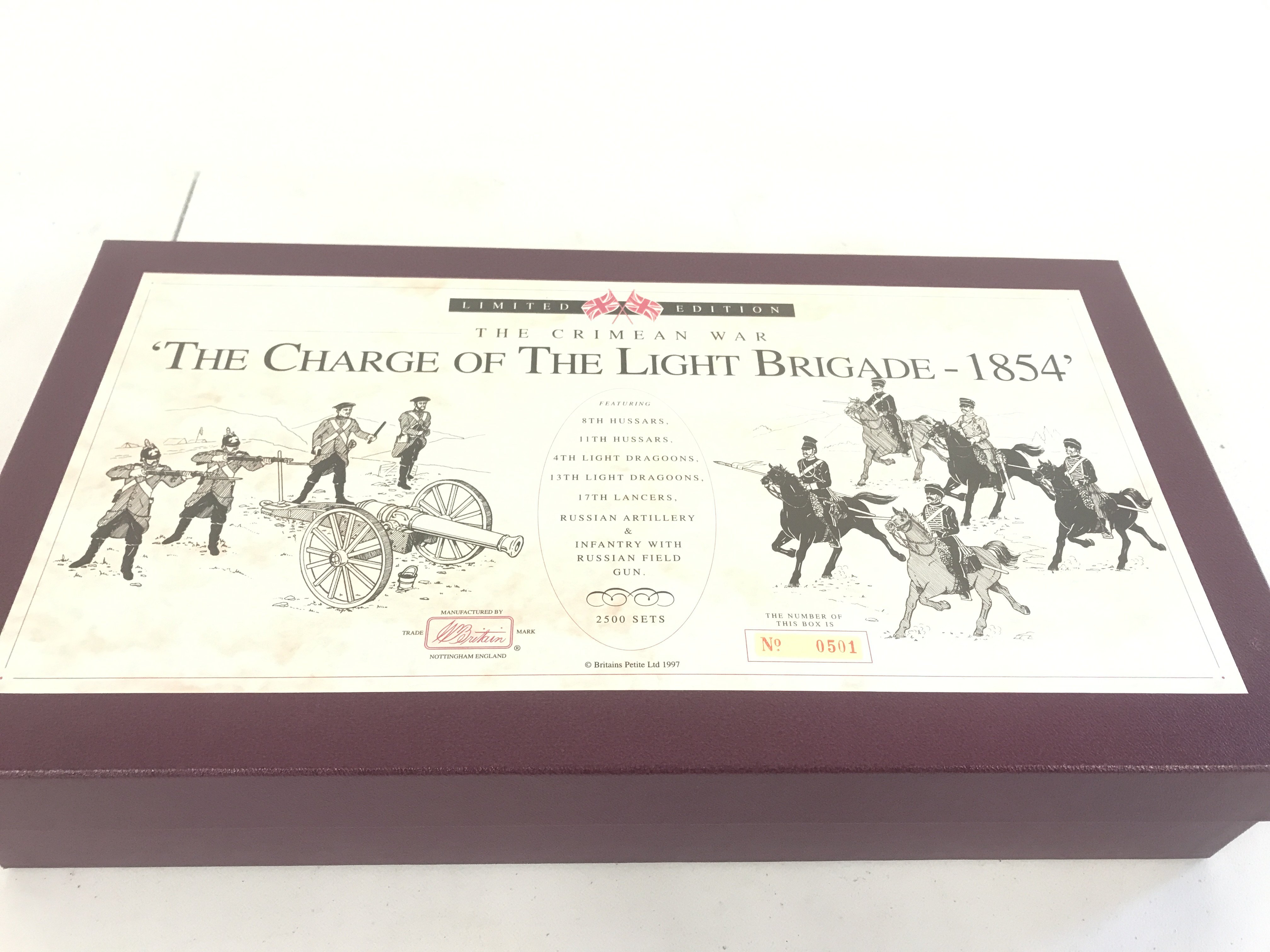 A Boxed Britains The Charge Of The Light Brigade-1854 #5197.