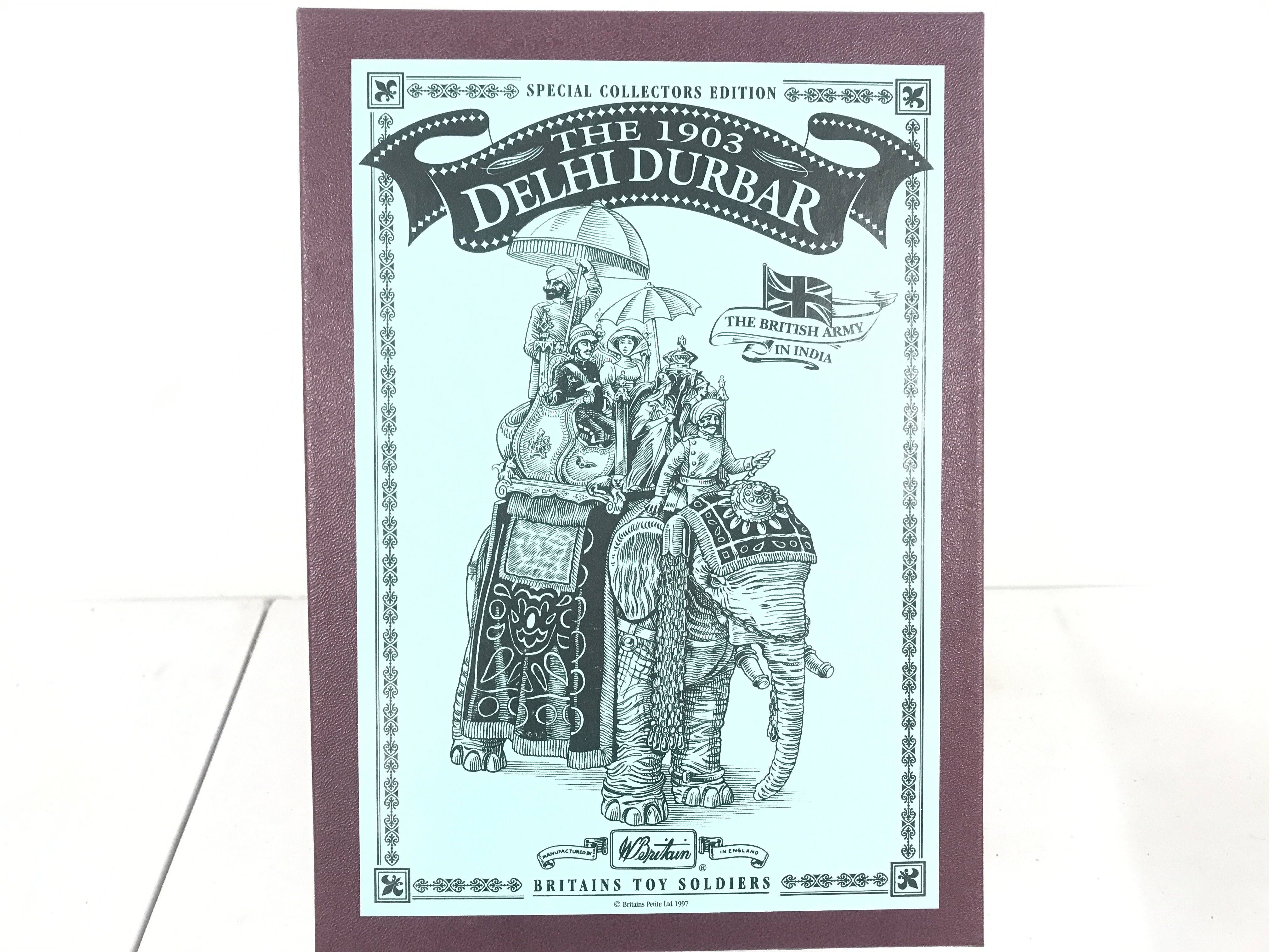 A Boxed Britains The 1903 Delhi Durbar Set #8848.