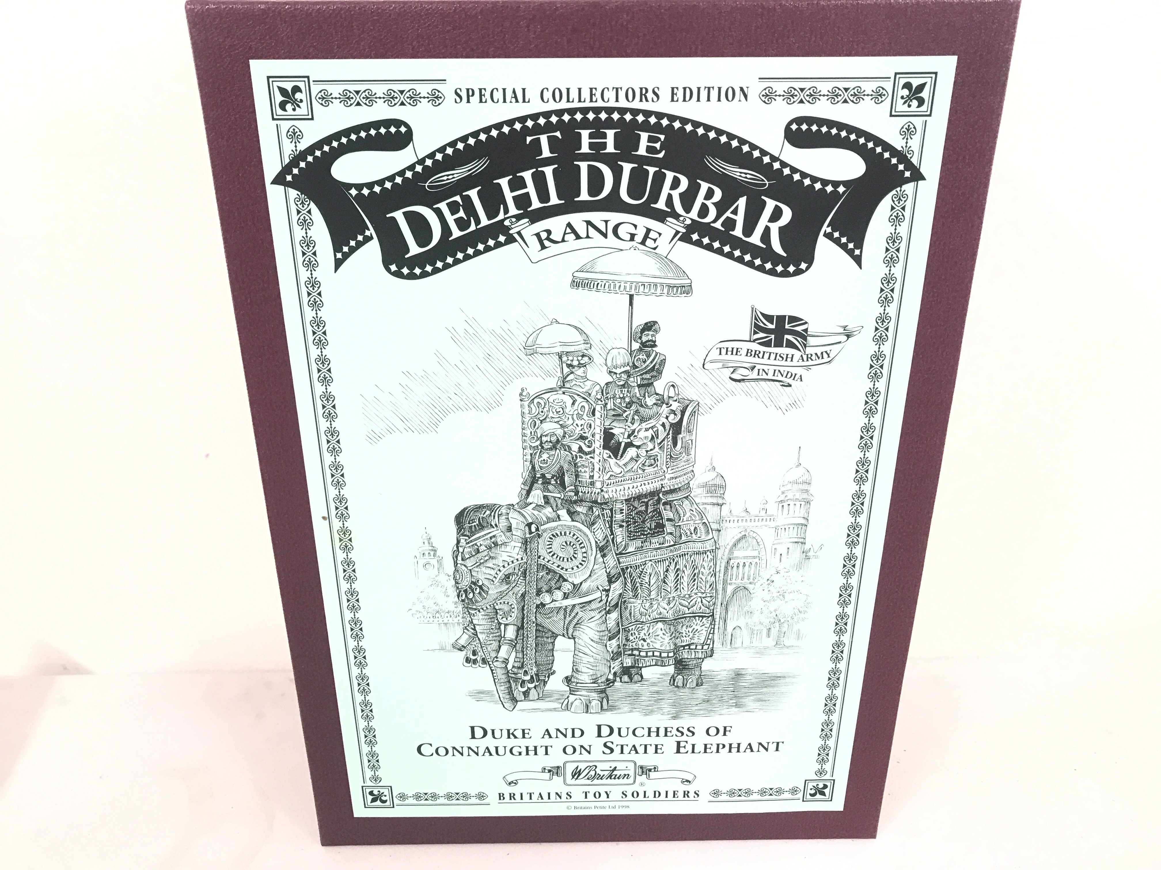 A Boxed Britains Duke And Duchess Of Connaught On State Elephant #08956.