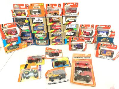 A Collection Of Boxed Matchbox Diecast. Most Boxes Have Been Opened.
