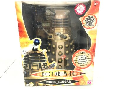 A Boxed Doctor Who Radio Controlled Dalek. No Reserve.