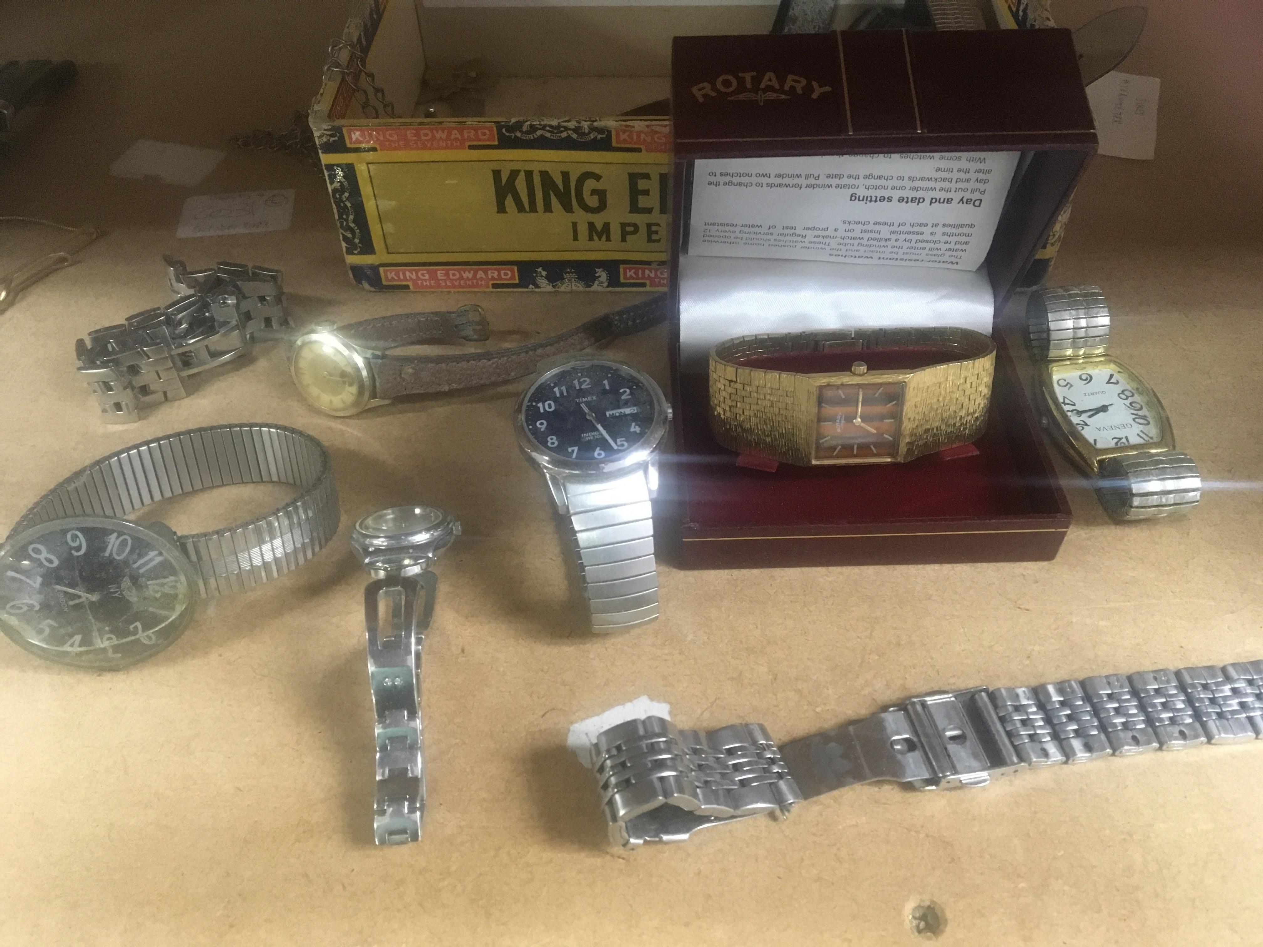 A collection of dress watches various.