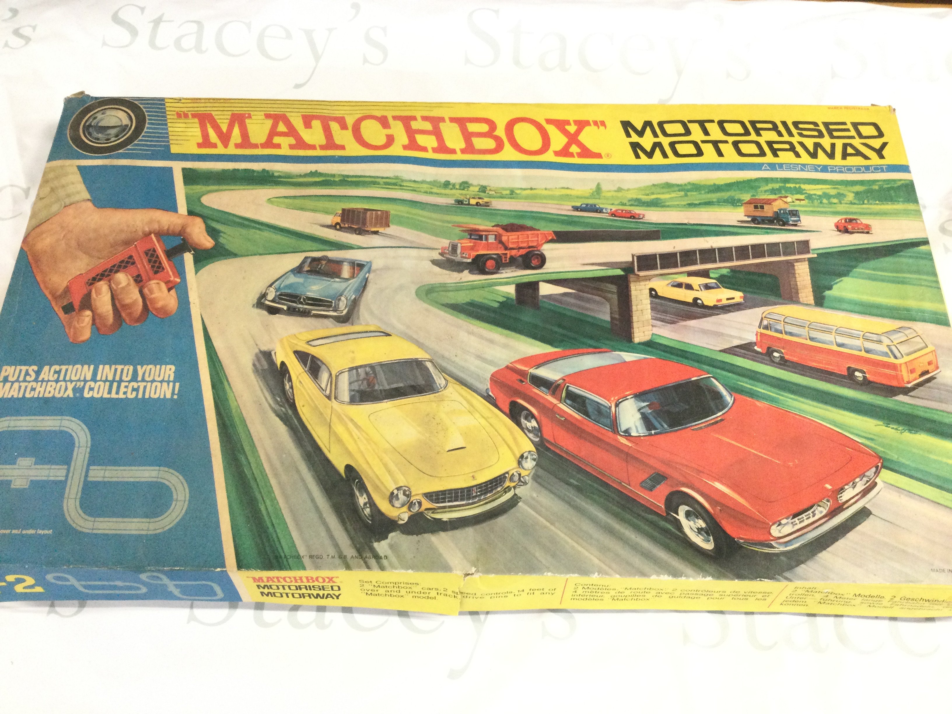 A Boxed Matchbox Motorised Motorway #M-2. No Reserve.