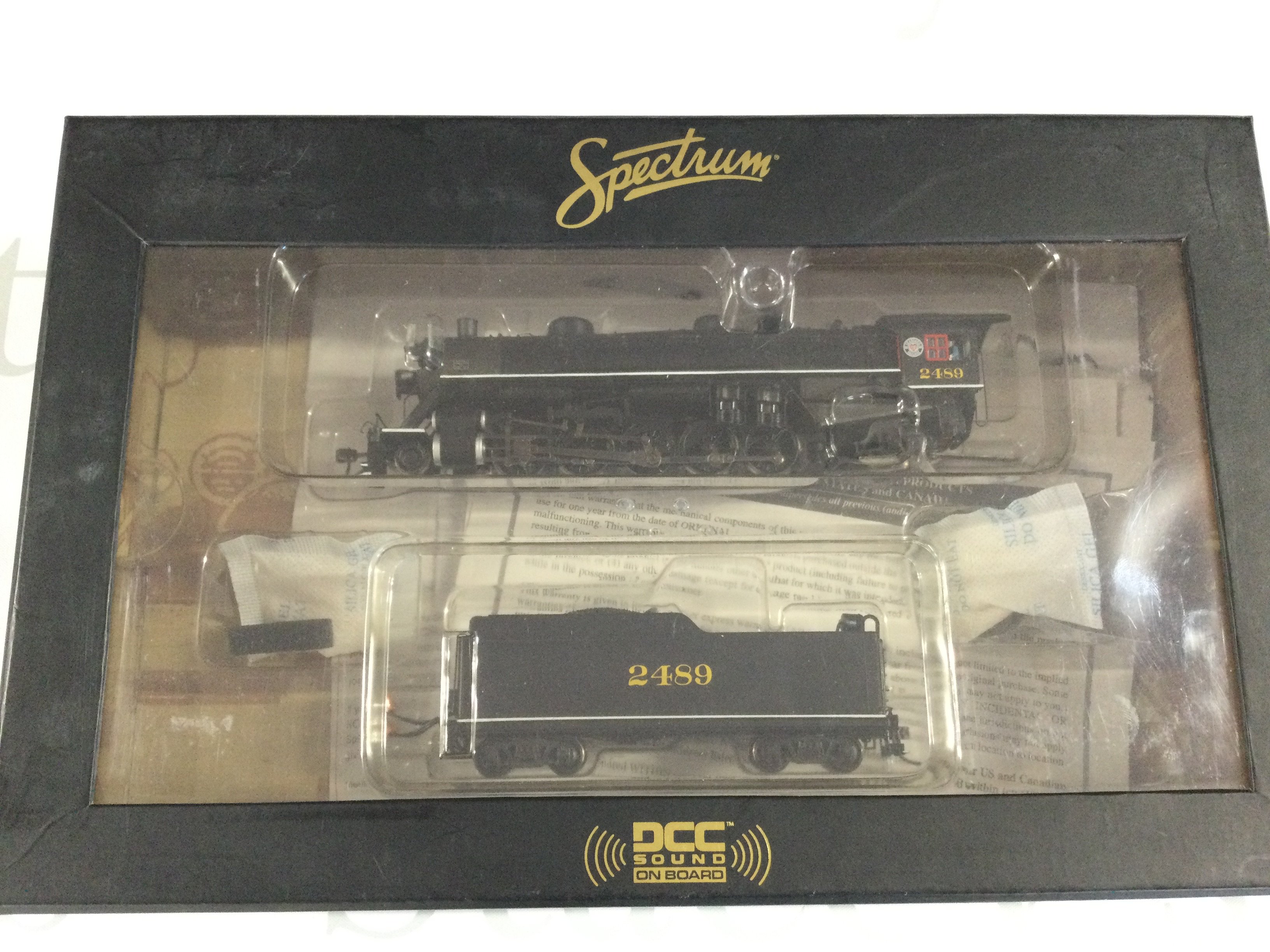 A Boxed Spectrum H0 Gauge USRA Light 2-10-2 Lovo With DCC Sound.
