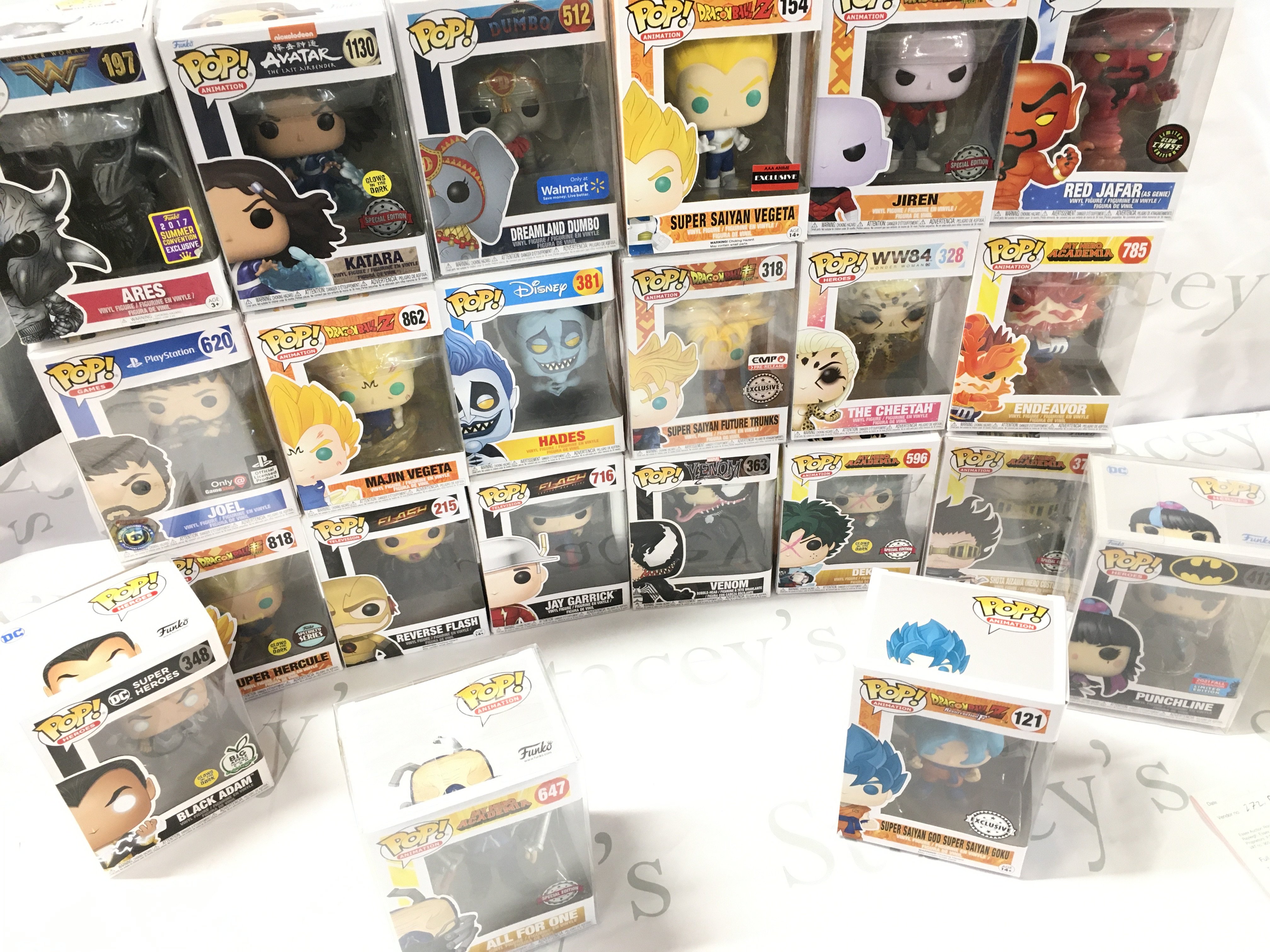 A Collection Of Boxed Funko Pop Figures. Some Special Editions Etc. No Reserve.